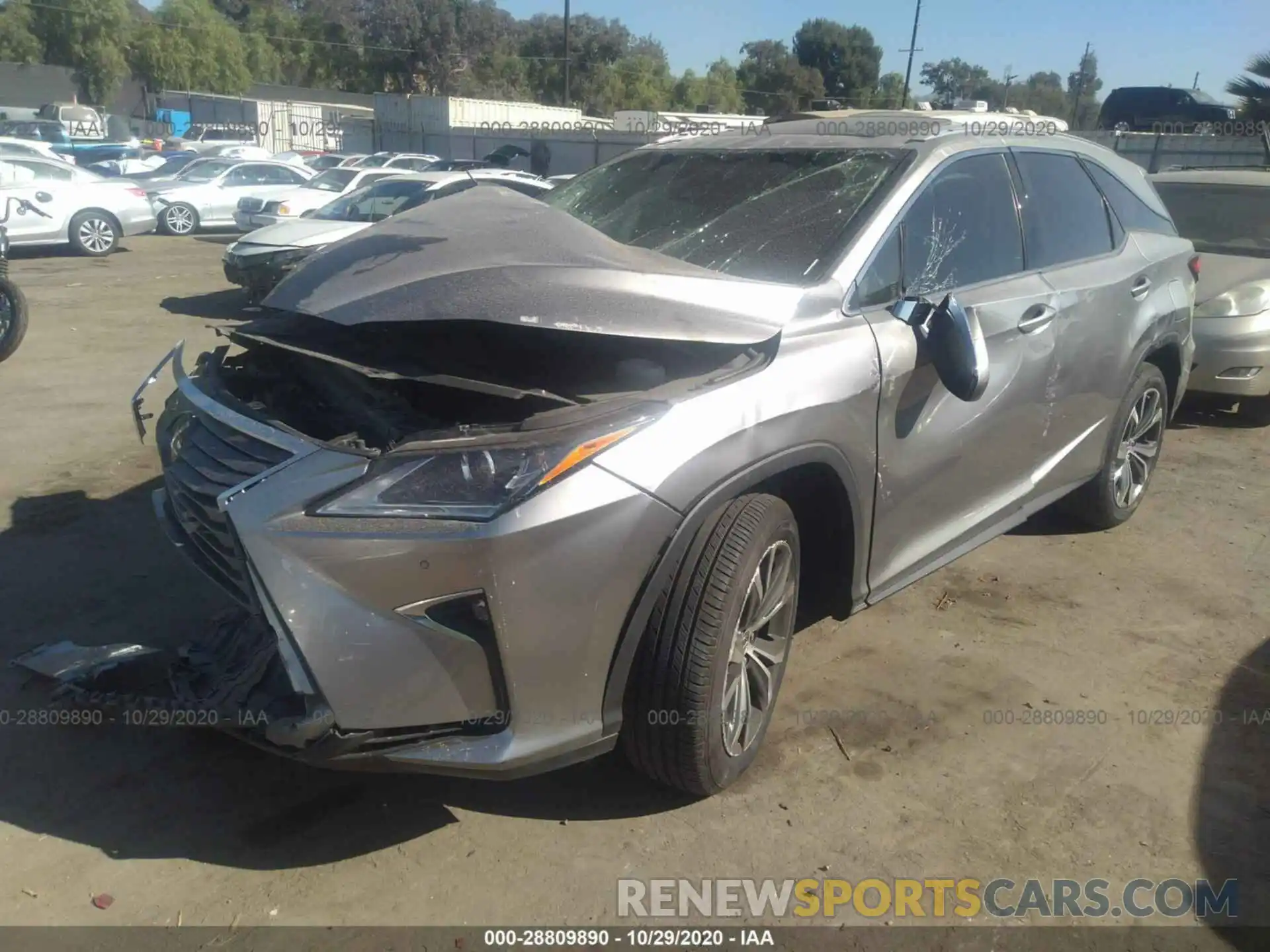 2 Photograph of a damaged car JTJGZKCA2K2010828 LEXUS RX 2019