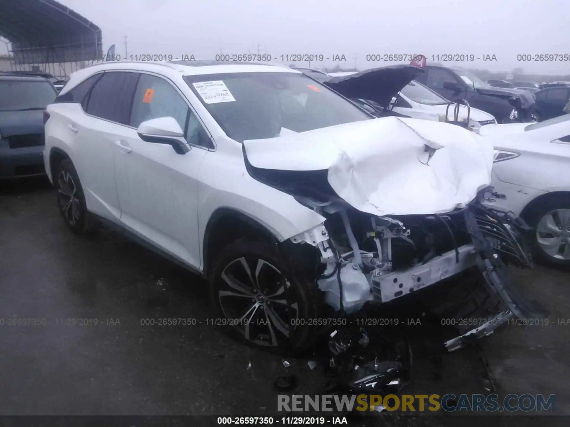 1 Photograph of a damaged car JTJGZKCA7K2010808 LEXUS RX 2019