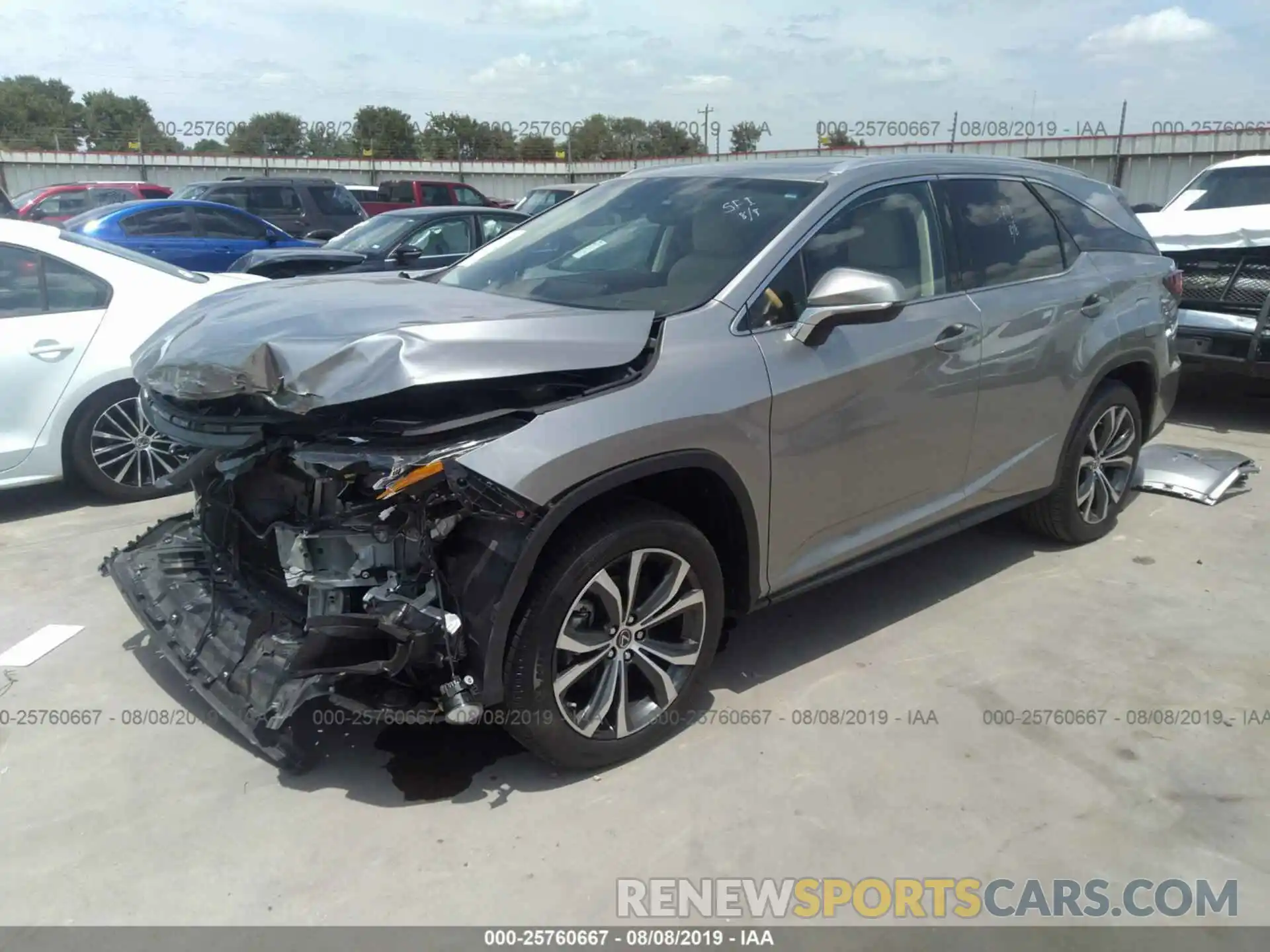 2 Photograph of a damaged car JTJGZKCA8K2012101 LEXUS RX 2019