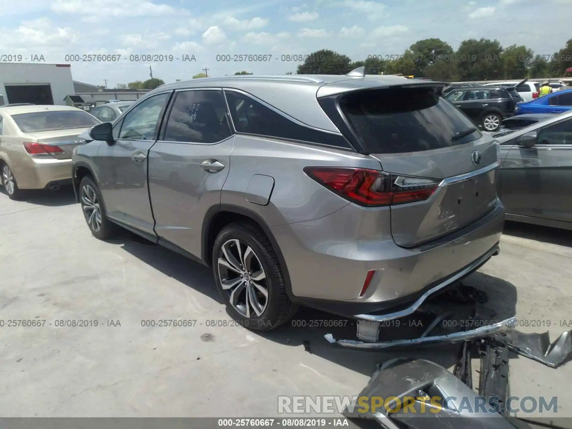 3 Photograph of a damaged car JTJGZKCA8K2012101 LEXUS RX 2019