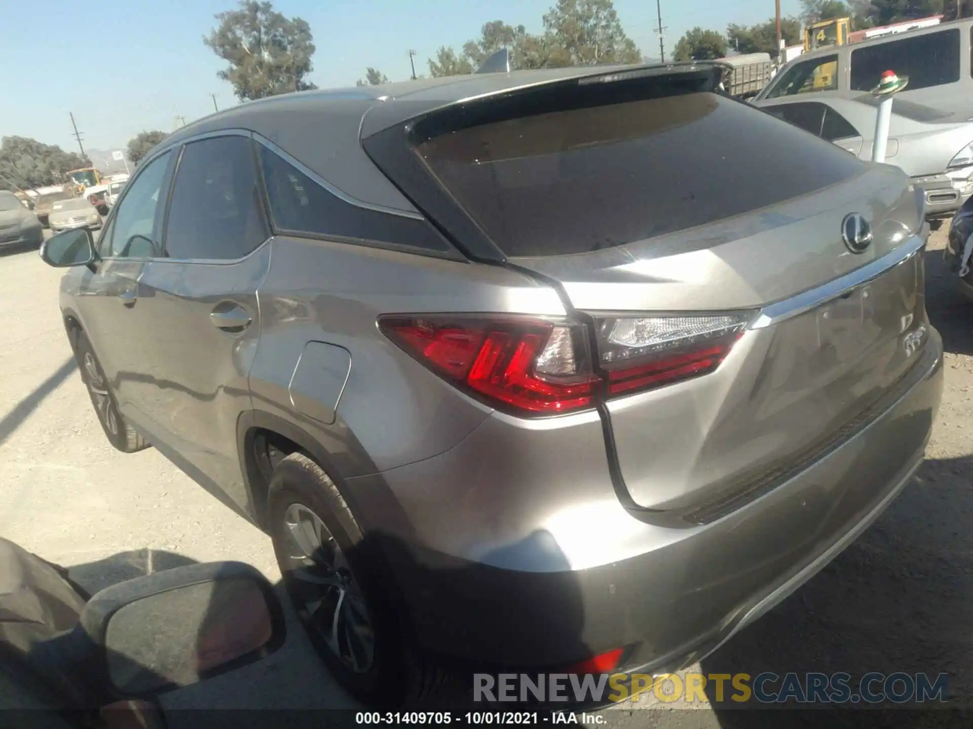 3 Photograph of a damaged car 2T2AZMAA8LC154969 LEXUS RX 2020