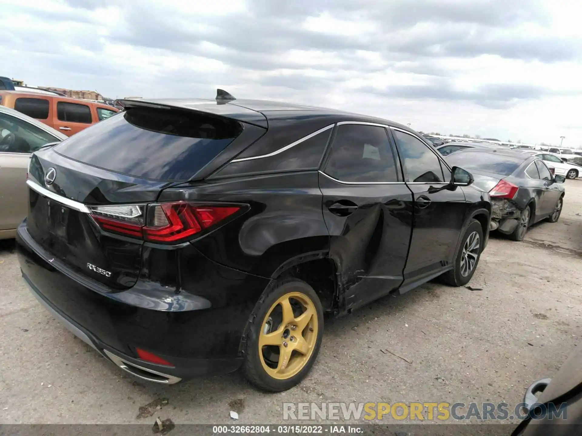 4 Photograph of a damaged car 2T2AZMAAXLC161177 LEXUS RX 2020