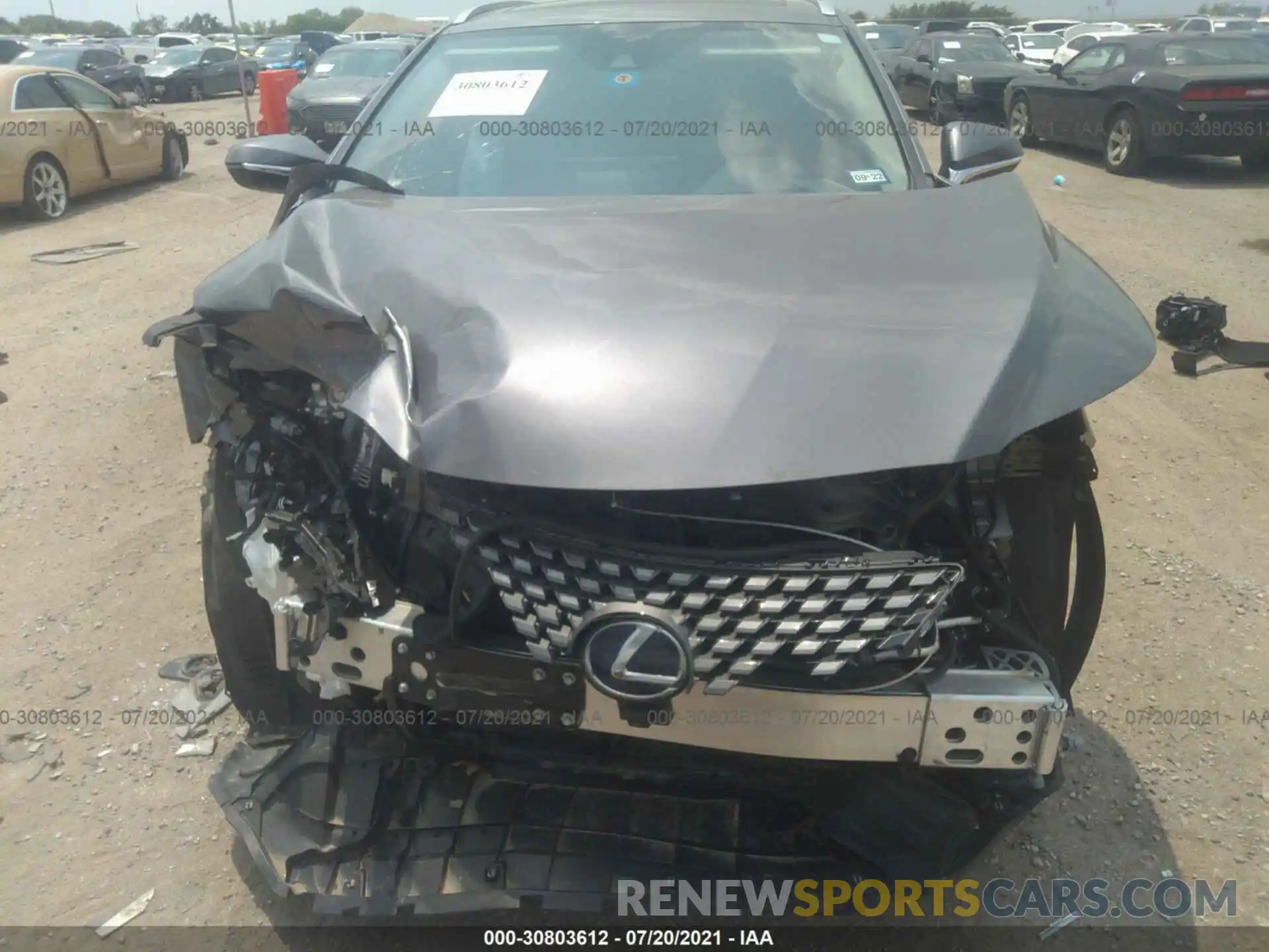 6 Photograph of a damaged car 2T2HGMDA5LC056238 LEXUS RX 2020