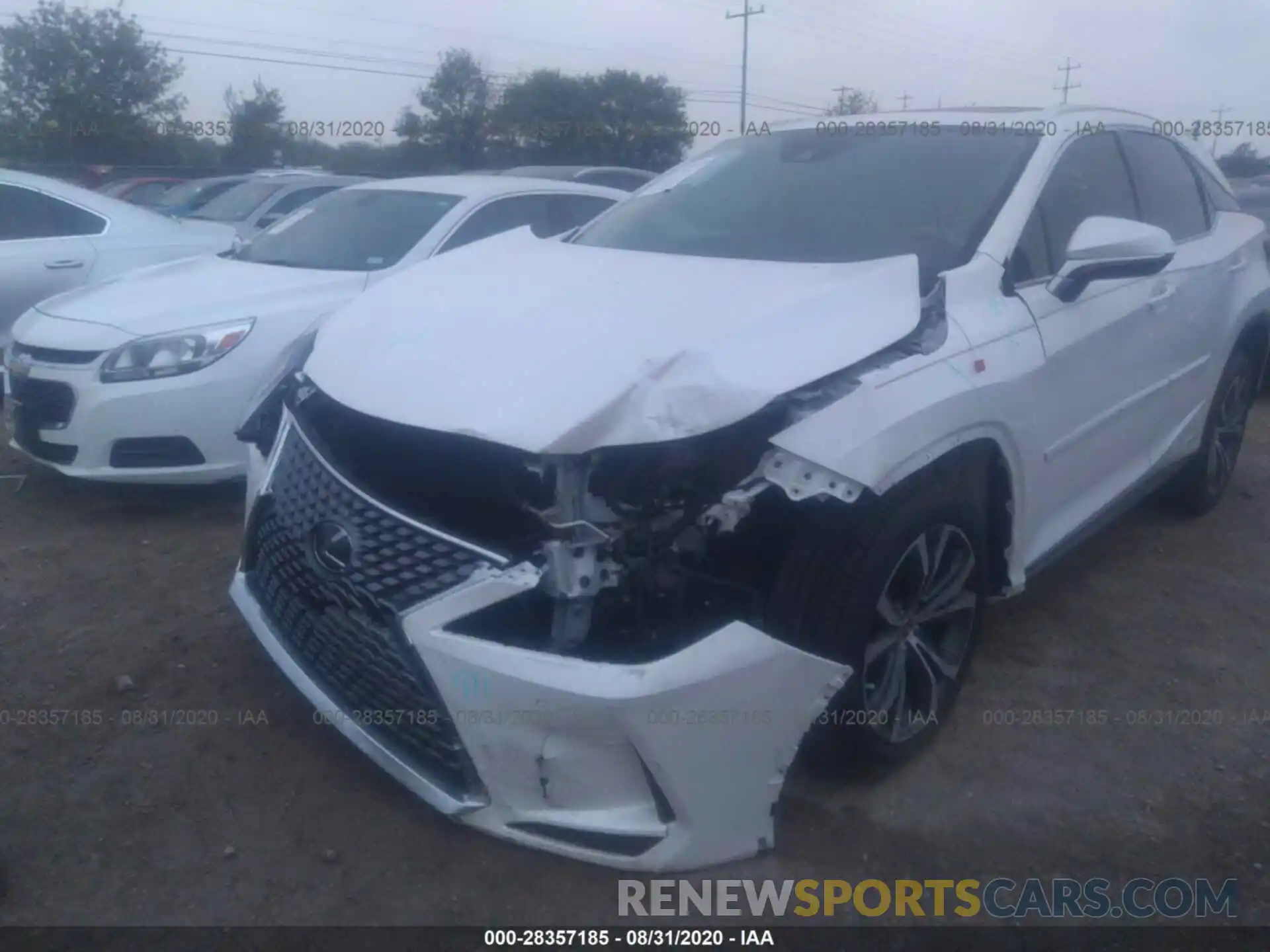 6 Photograph of a damaged car 2T2HGMDA6LC044129 LEXUS RX 2020