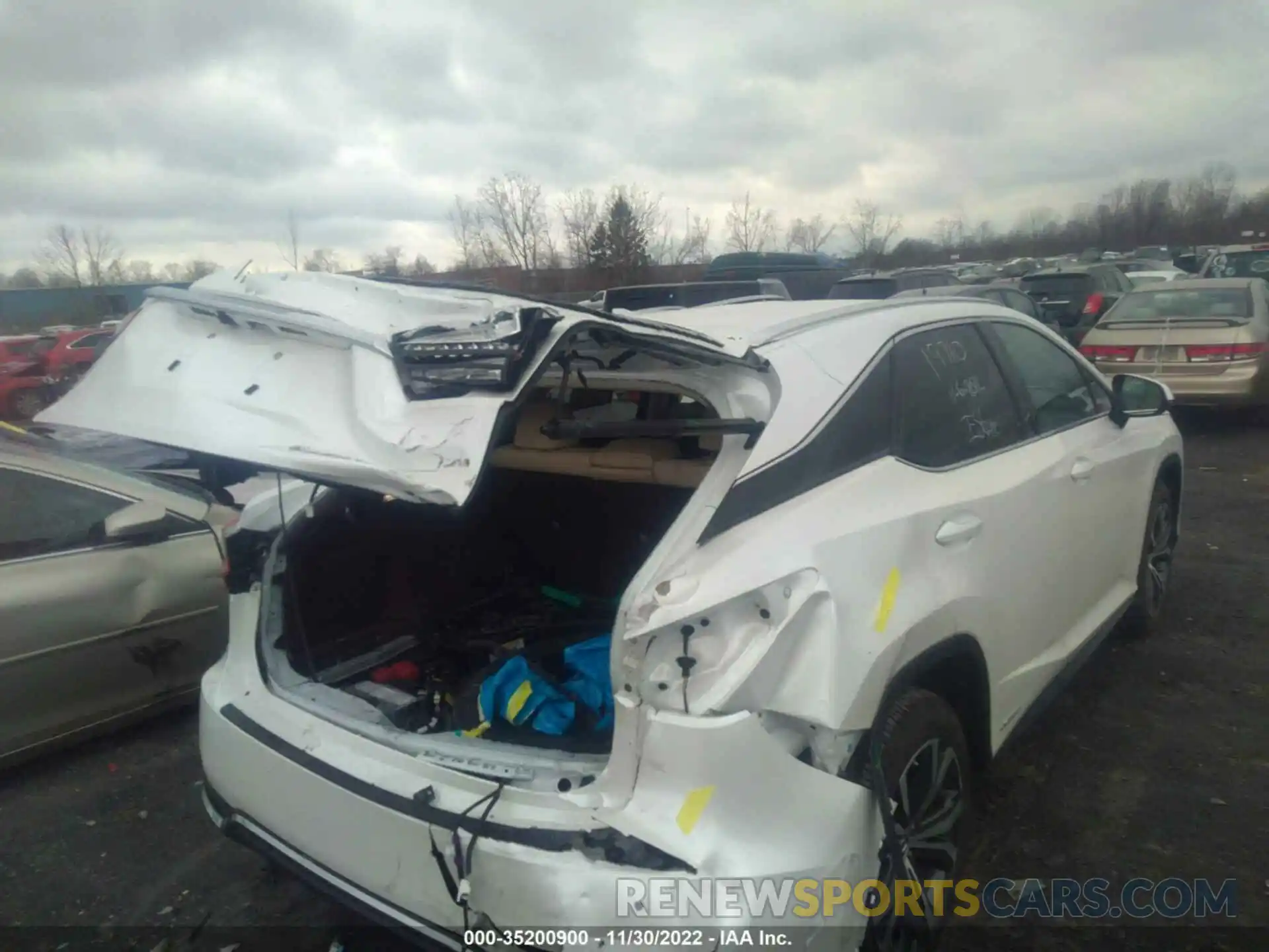 6 Photograph of a damaged car 2T2HGMDA6LC048391 LEXUS RX 2020