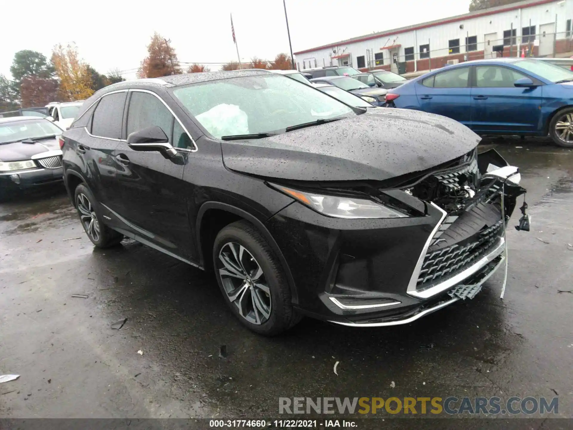 1 Photograph of a damaged car 2T2HGMDA7LC055981 LEXUS RX 2020