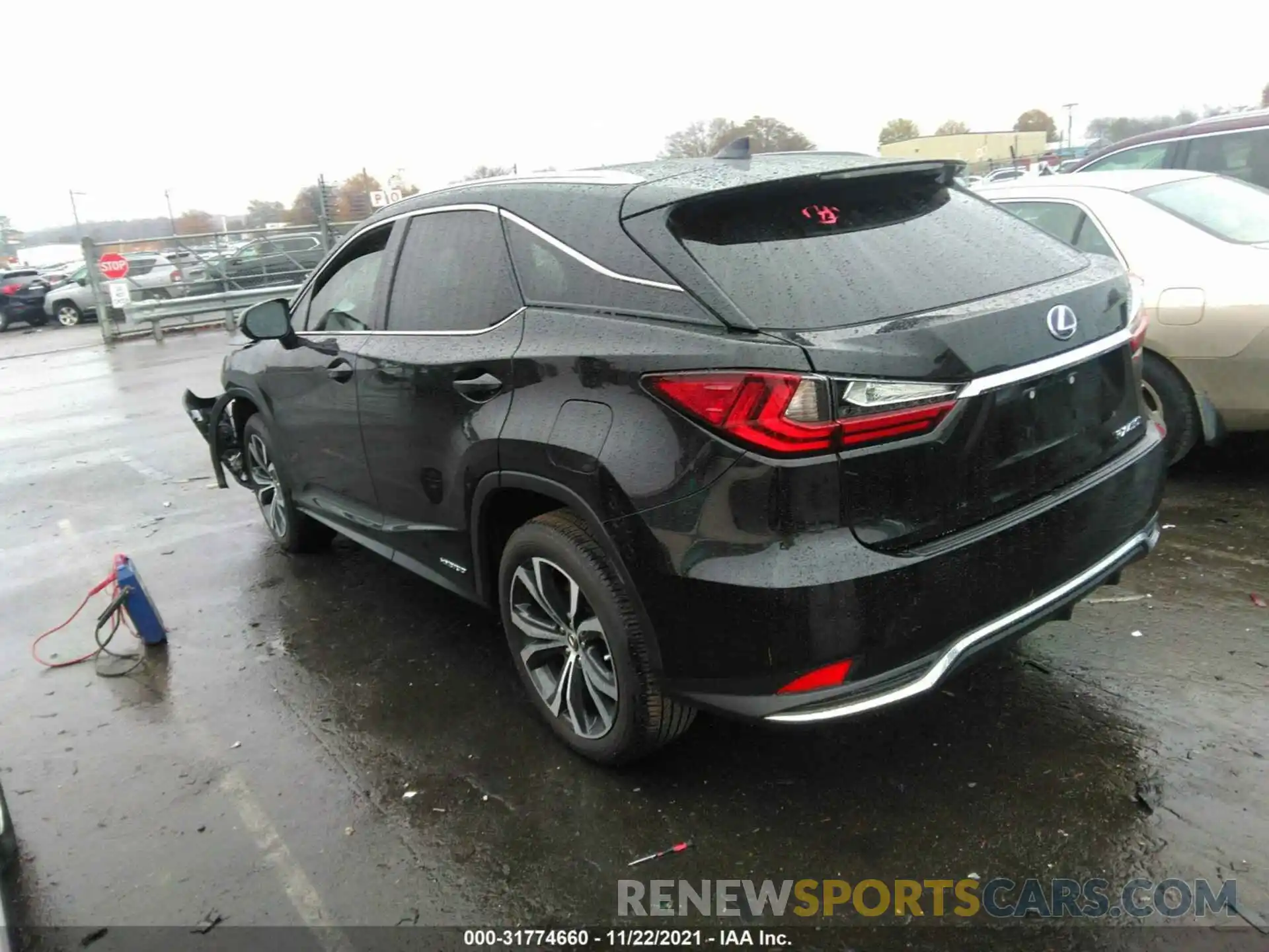 3 Photograph of a damaged car 2T2HGMDA7LC055981 LEXUS RX 2020