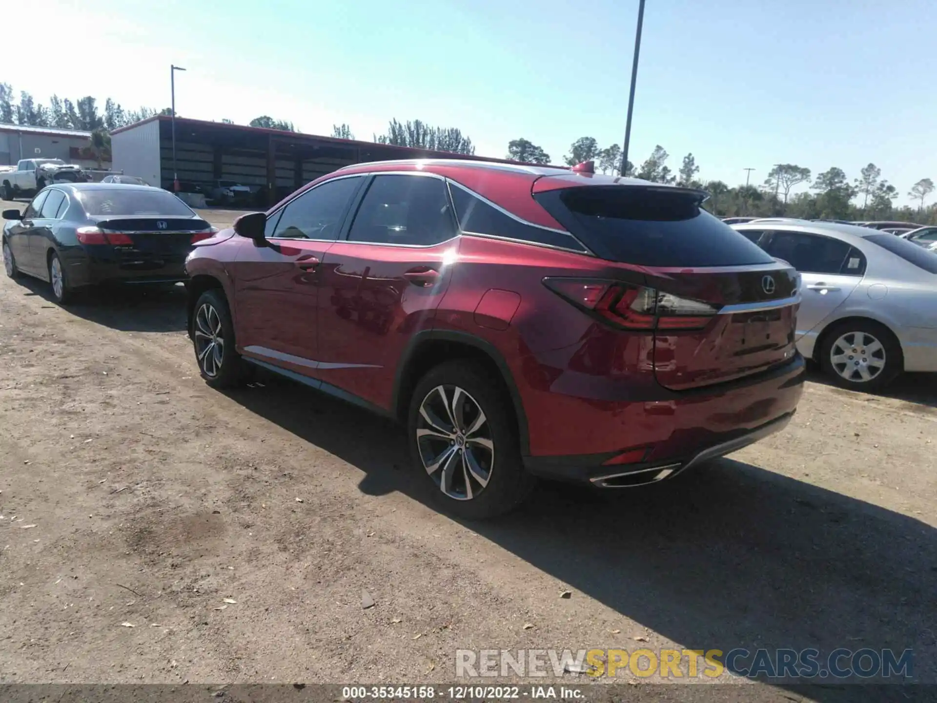 3 Photograph of a damaged car 2T2HZMAA2LC160104 LEXUS RX 2020