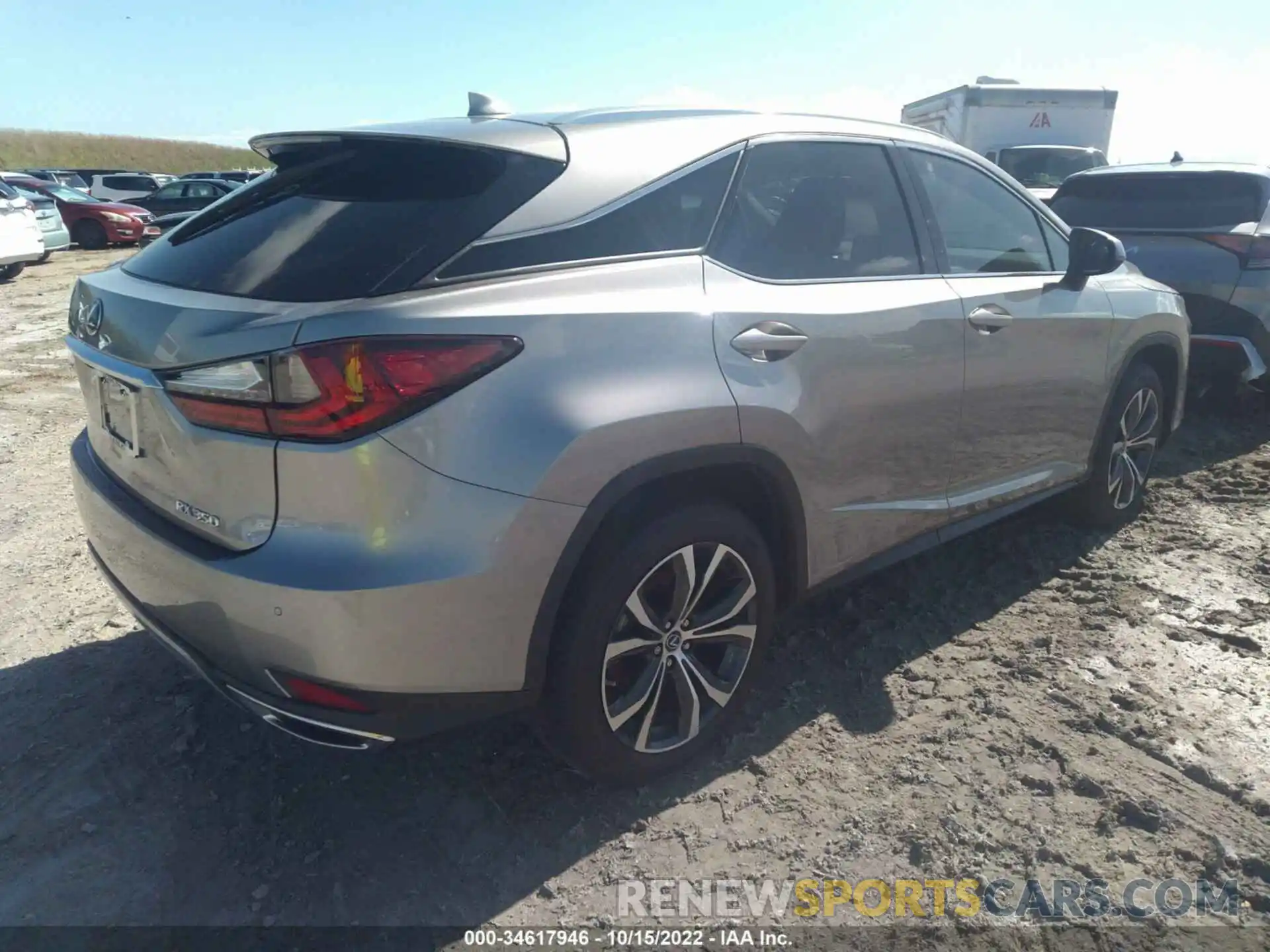 4 Photograph of a damaged car 2T2HZMAA2LC171930 LEXUS RX 2020