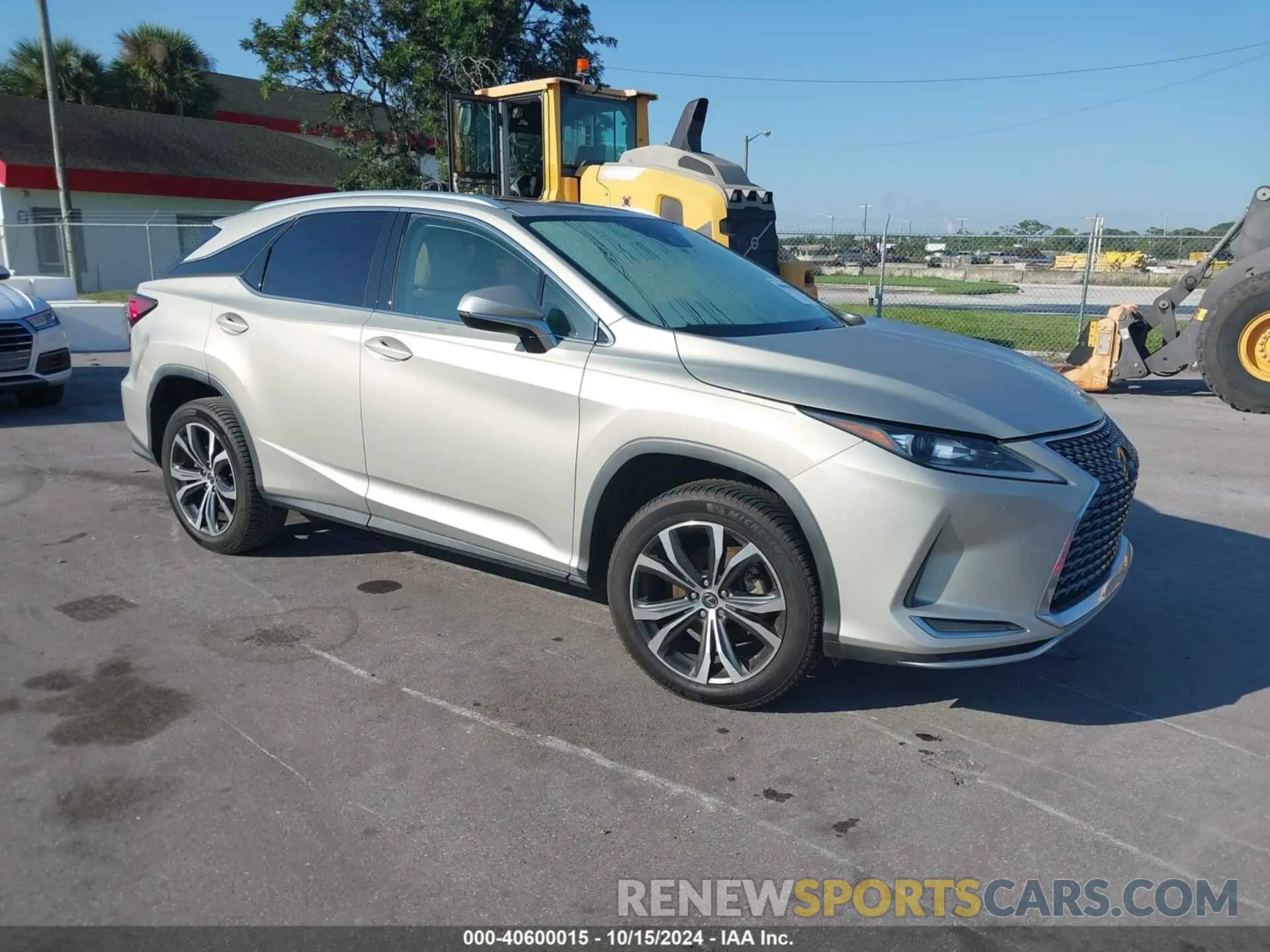 1 Photograph of a damaged car 2T2HZMAA3LC162797 LEXUS RX 2020