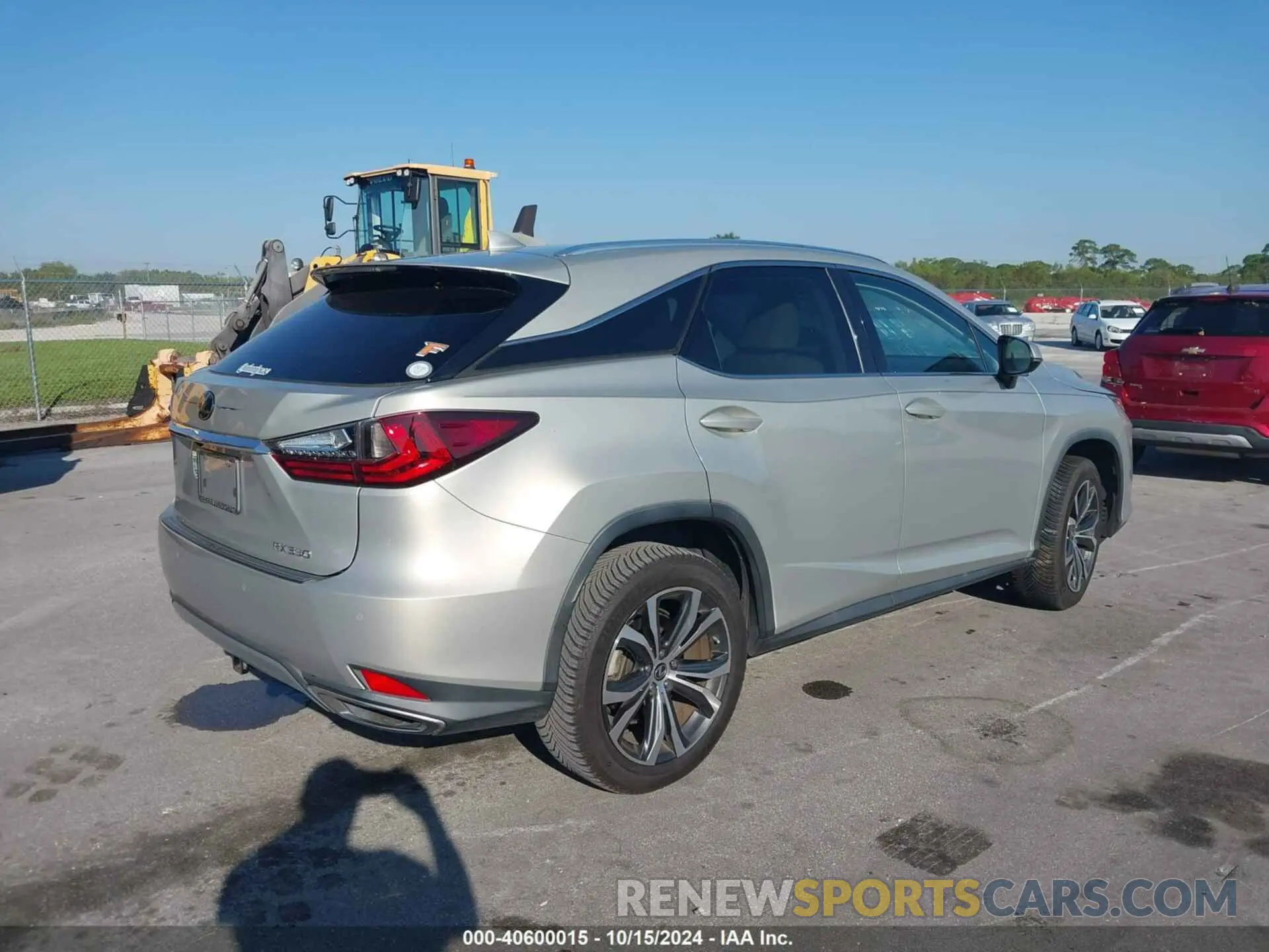 4 Photograph of a damaged car 2T2HZMAA3LC162797 LEXUS RX 2020