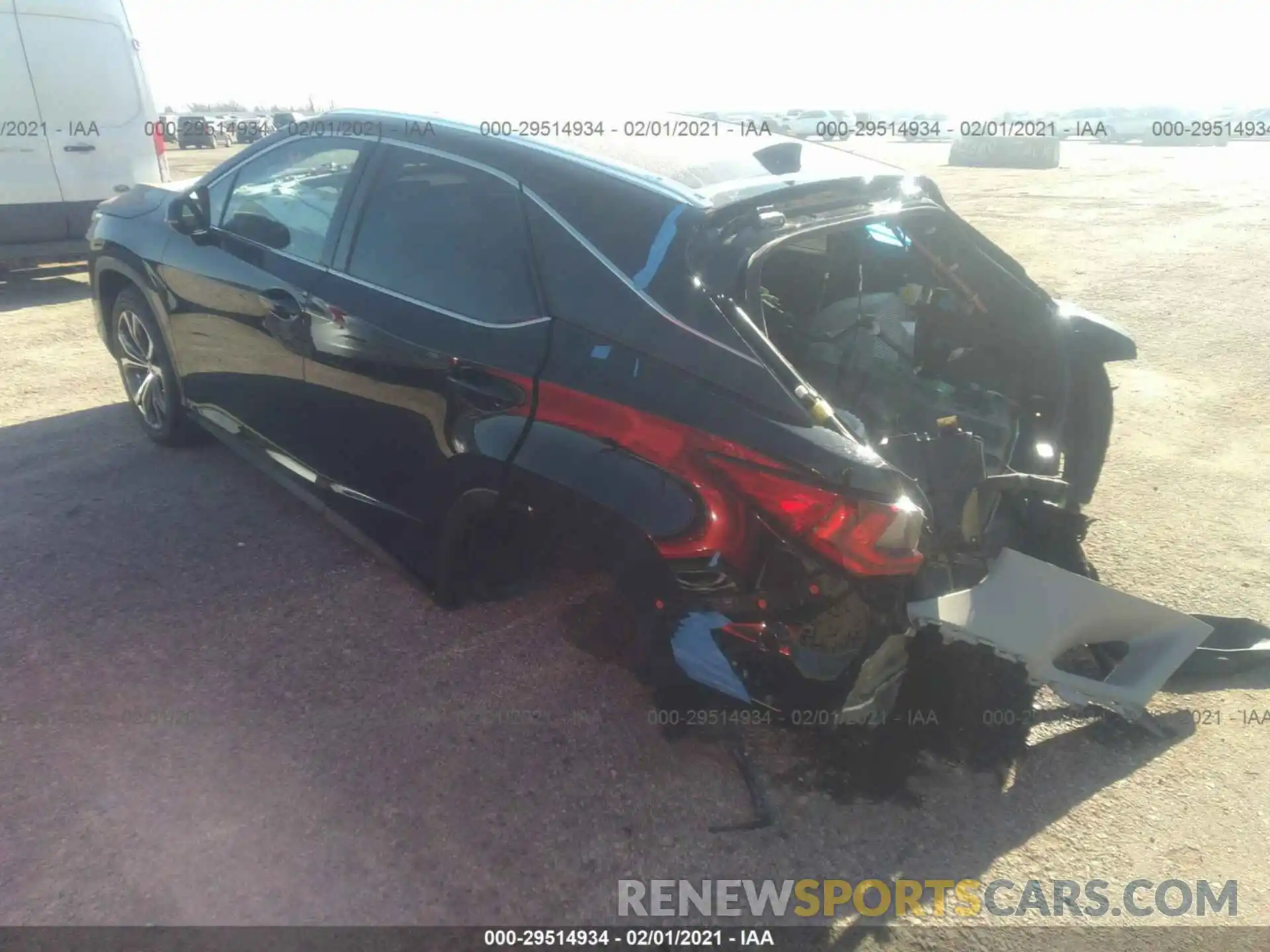 3 Photograph of a damaged car 2T2HZMAA3LC176067 LEXUS RX 2020