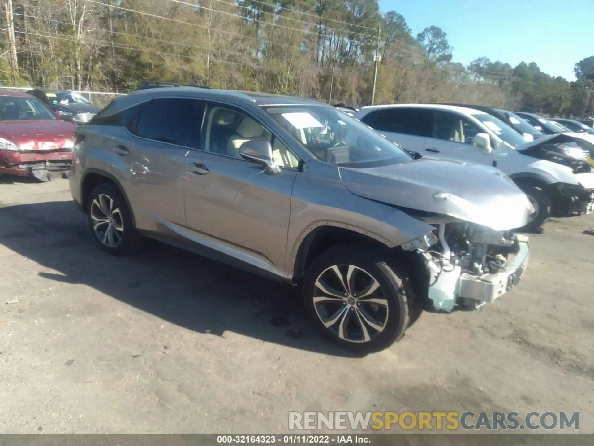 1 Photograph of a damaged car 2T2HZMAA4LC164123 LEXUS RX 2020