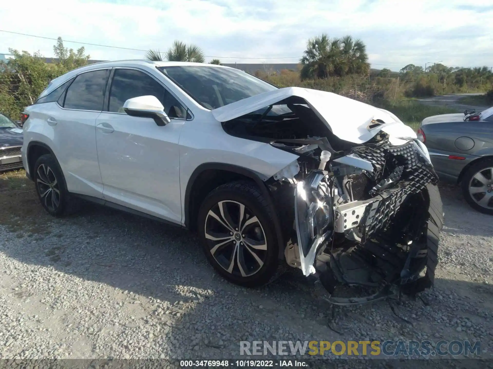 1 Photograph of a damaged car 2T2HZMAA5LC163529 LEXUS RX 2020