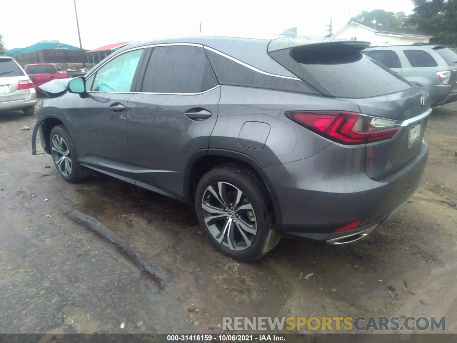 3 Photograph of a damaged car 2T2HZMAA7LC159353 LEXUS RX 2020