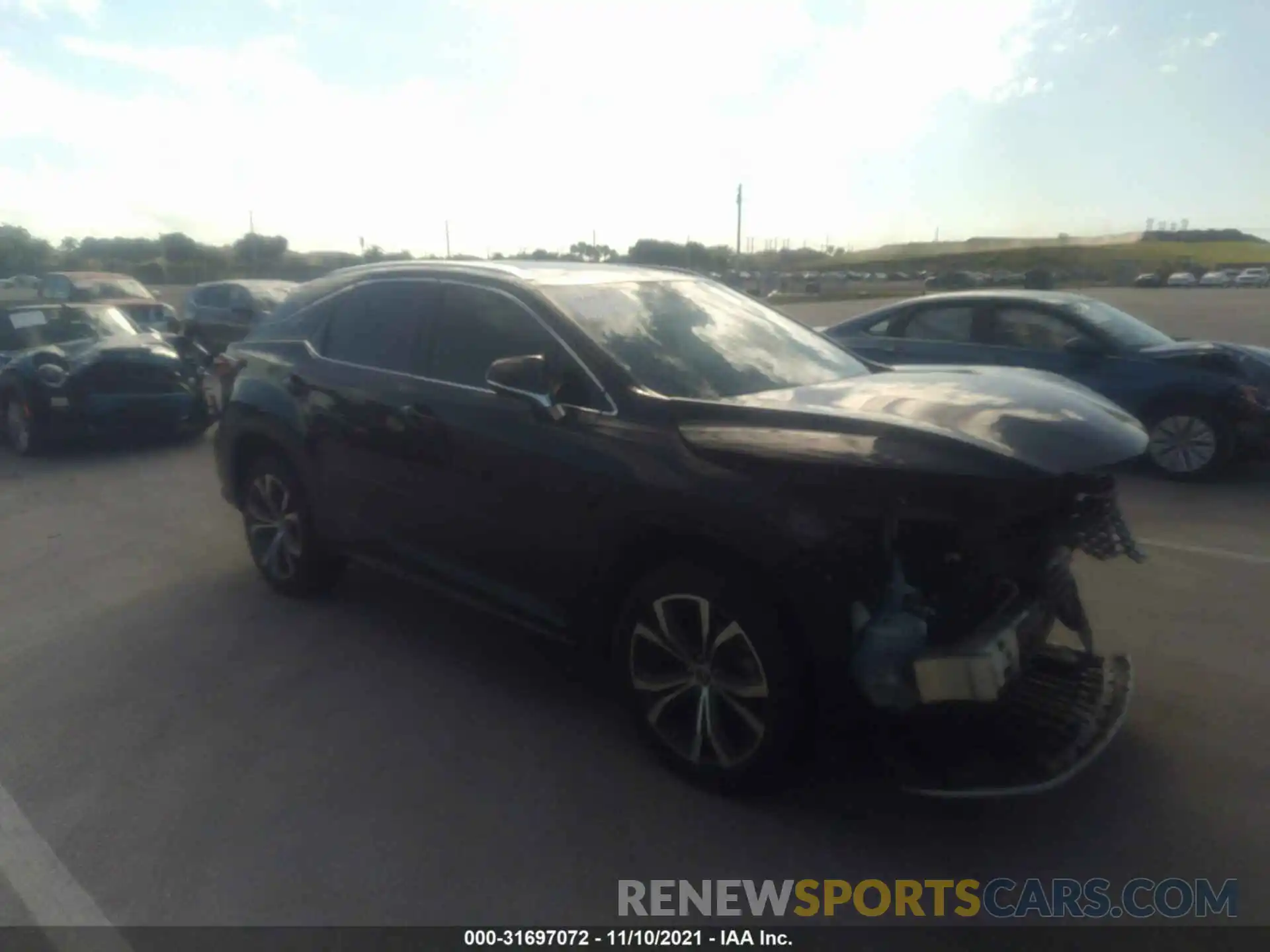 1 Photograph of a damaged car 2T2HZMAA7LC165119 LEXUS RX 2020