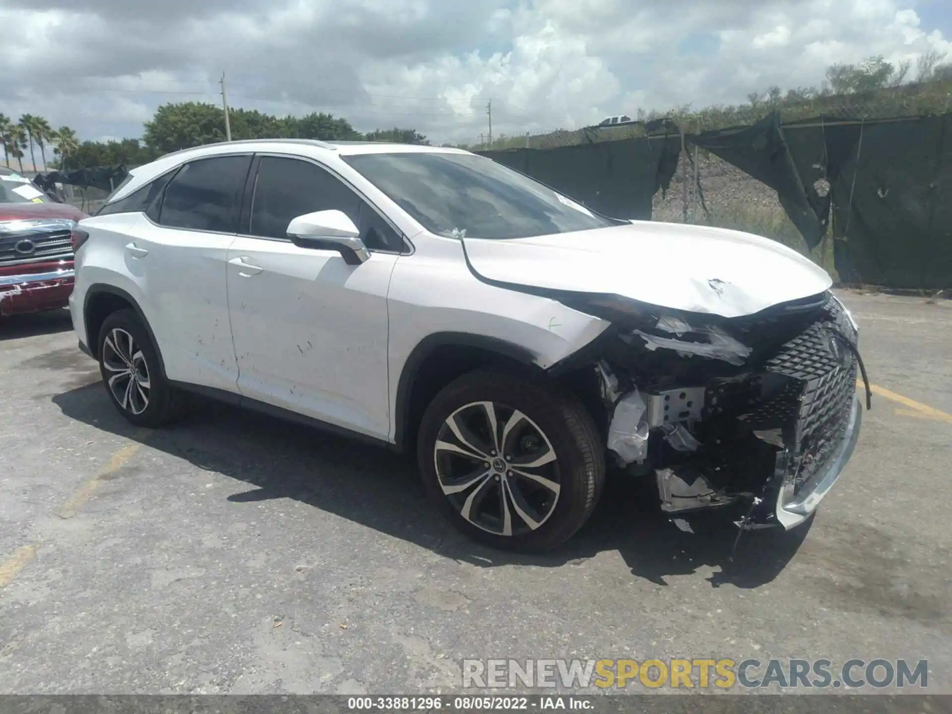 1 Photograph of a damaged car 2T2HZMAA7LC171843 LEXUS RX 2020