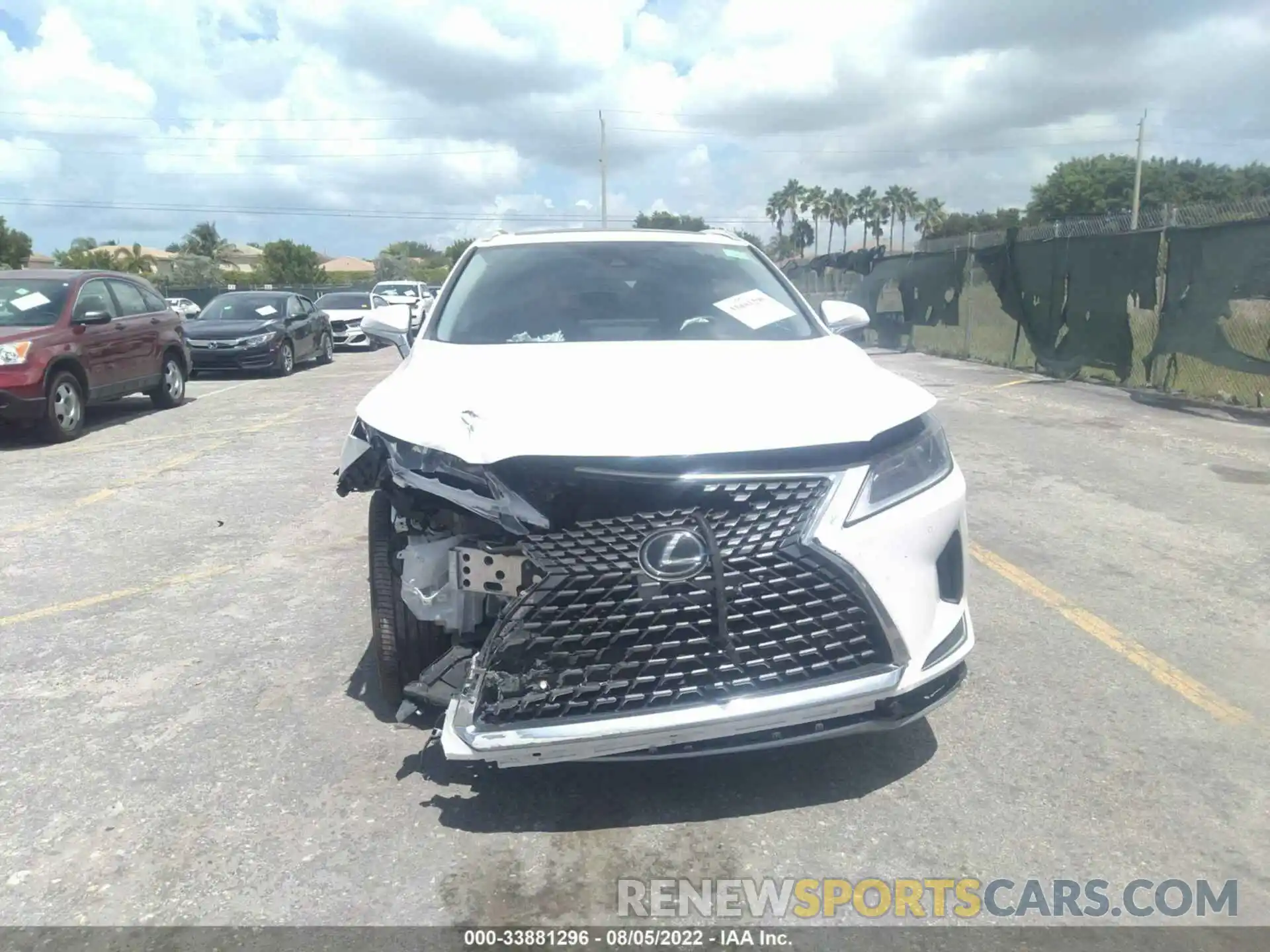 6 Photograph of a damaged car 2T2HZMAA7LC171843 LEXUS RX 2020