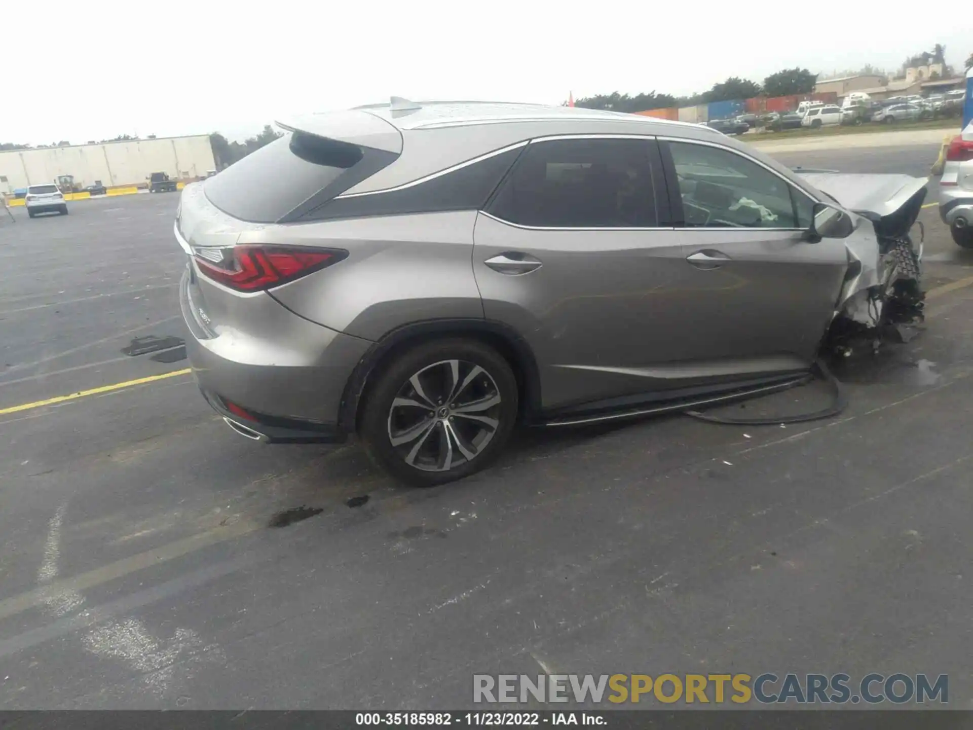 4 Photograph of a damaged car 2T2HZMAA7LC182258 LEXUS RX 2020