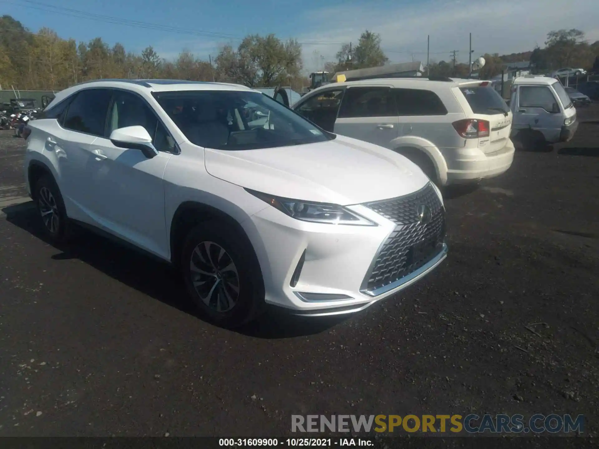 1 Photograph of a damaged car 2T2HZMDA0LC232154 LEXUS RX 2020