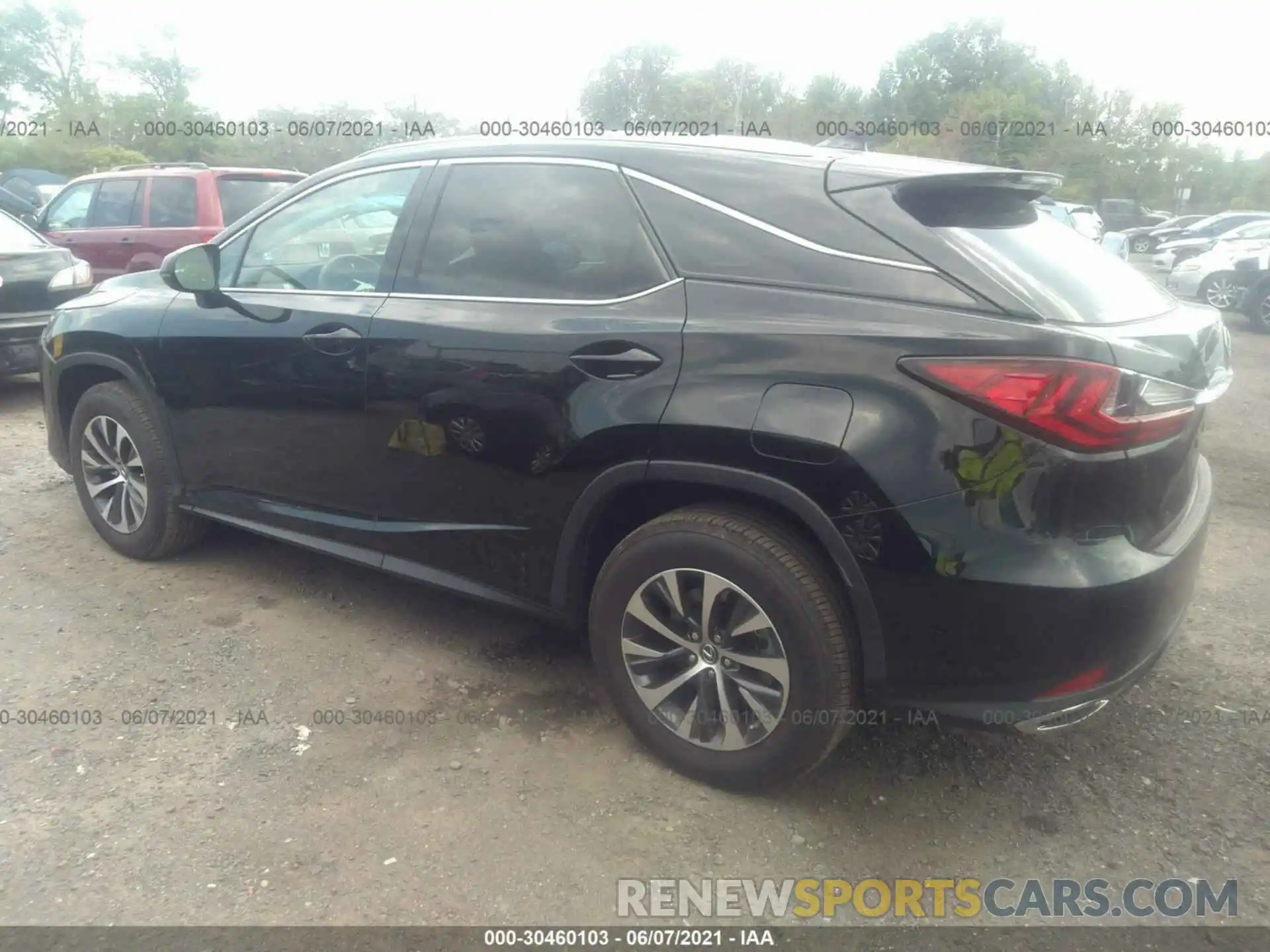 3 Photograph of a damaged car 2T2HZMDA0LC243185 LEXUS RX 2020