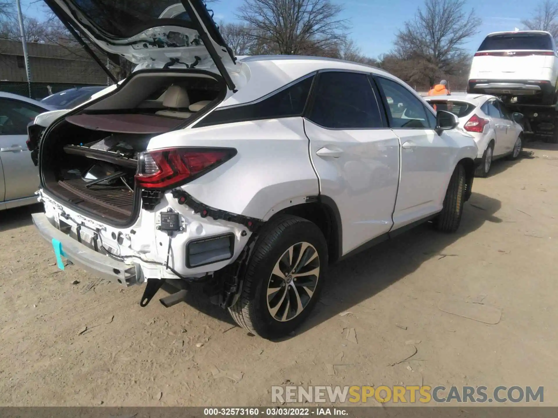 4 Photograph of a damaged car 2T2HZMDA1LC218537 LEXUS RX 2020