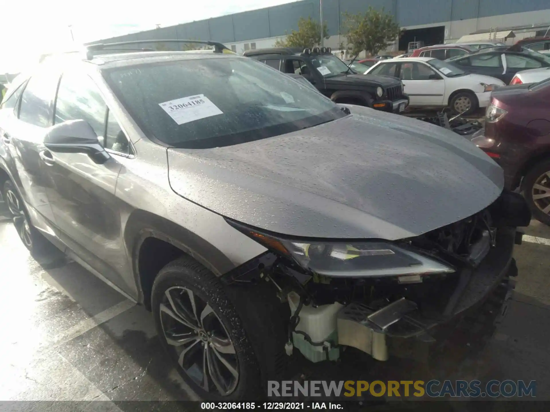 1 Photograph of a damaged car 2T2HZMDA1LC237993 LEXUS RX 2020