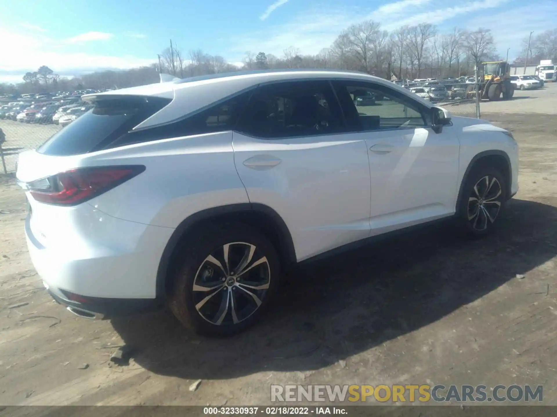 4 Photograph of a damaged car 2T2HZMDA2LC237260 LEXUS RX 2020