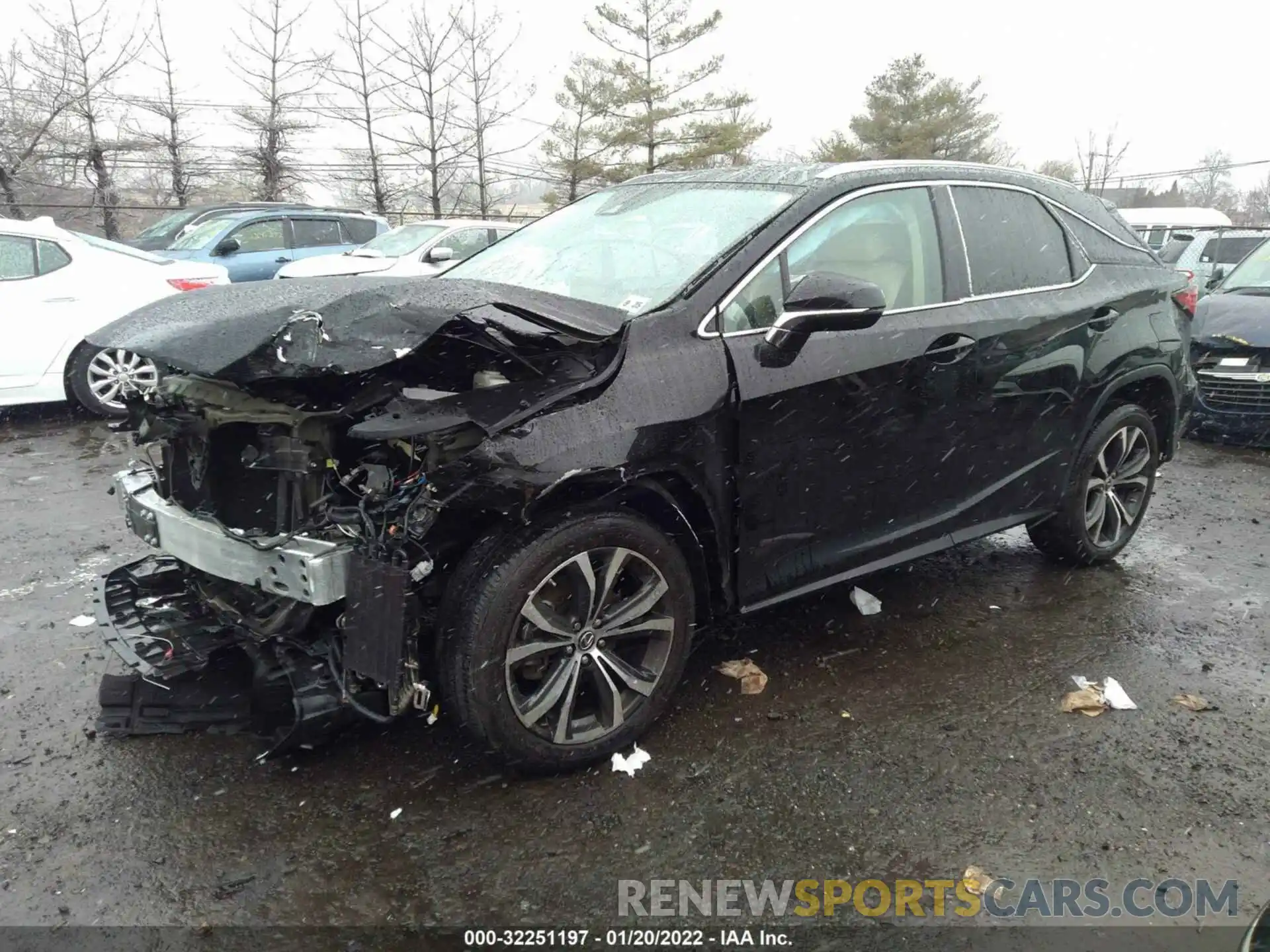 2 Photograph of a damaged car 2T2HZMDA2LC249134 LEXUS RX 2020