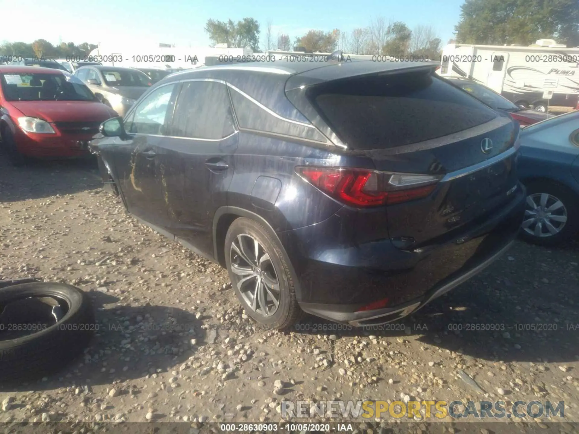 3 Photograph of a damaged car 2T2HZMDA4LC227829 LEXUS RX 2020