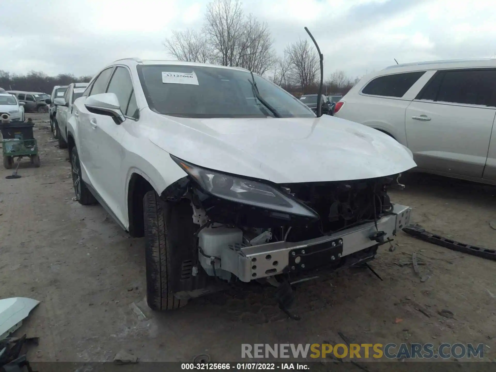 1 Photograph of a damaged car 2T2HZMDA5LC212238 LEXUS RX 2020