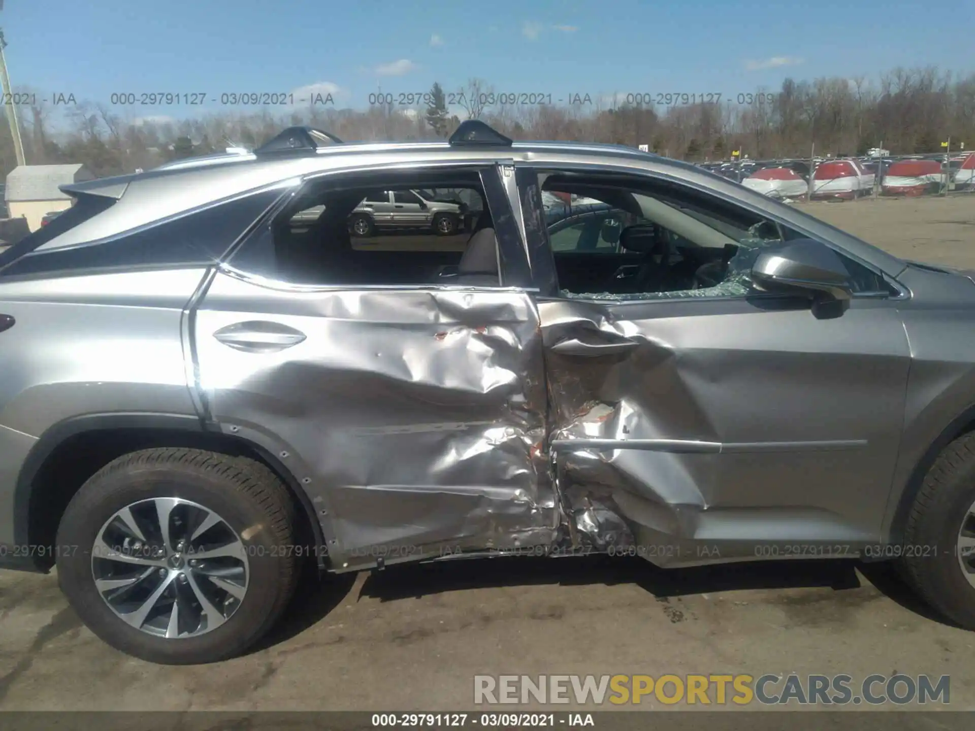 6 Photograph of a damaged car 2T2HZMDA5LC226205 LEXUS RX 2020