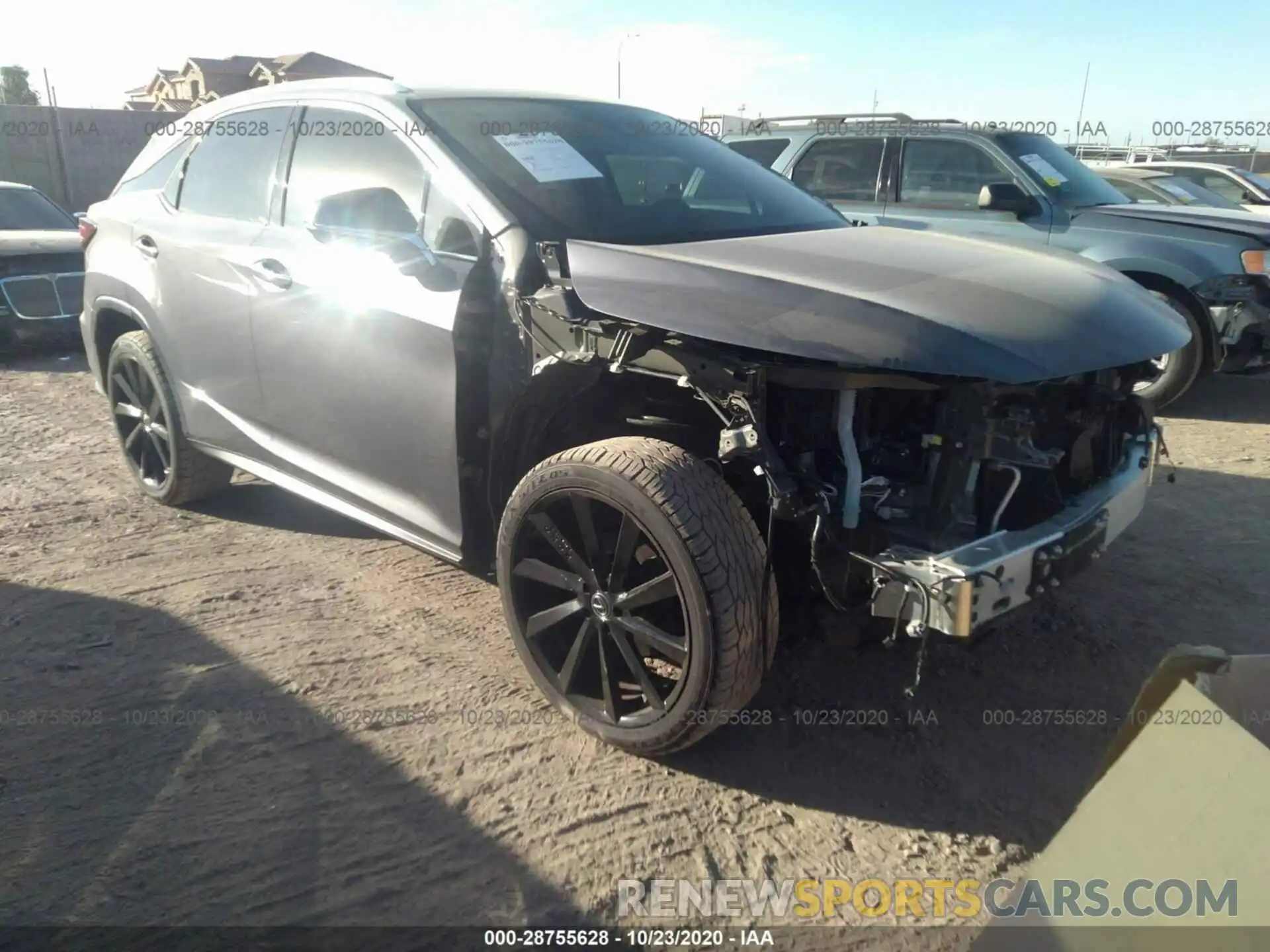 1 Photograph of a damaged car 2T2HZMDA6LC217495 LEXUS RX 2020