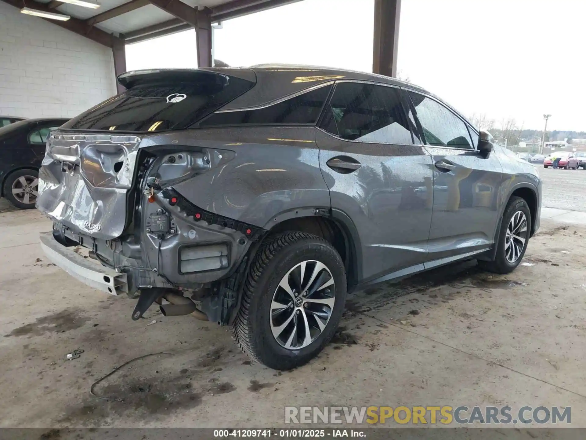 4 Photograph of a damaged car 2T2HZMDA6LC238315 LEXUS RX 2020