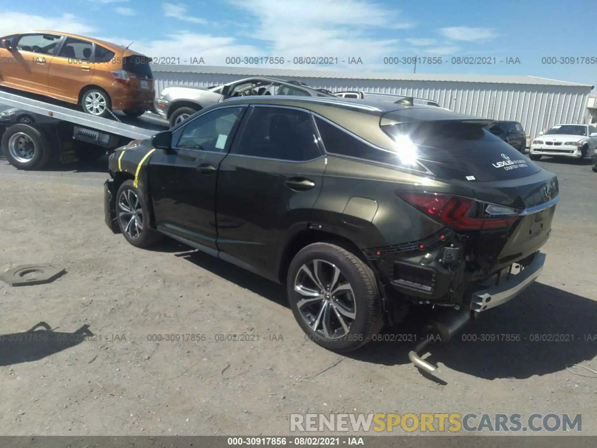 3 Photograph of a damaged car 2T2HZMDA9LC227731 LEXUS RX 2020