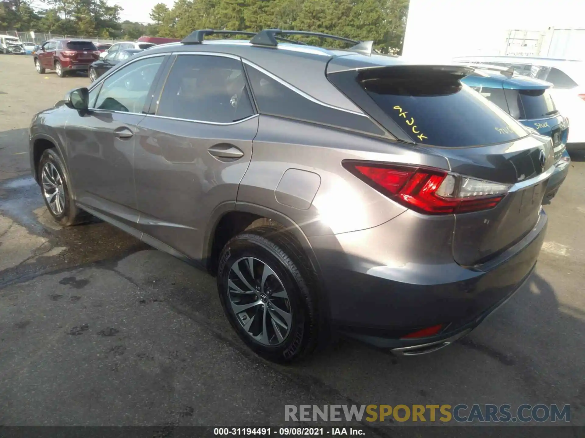 3 Photograph of a damaged car 2T2HZMDA9LC243038 LEXUS RX 2020