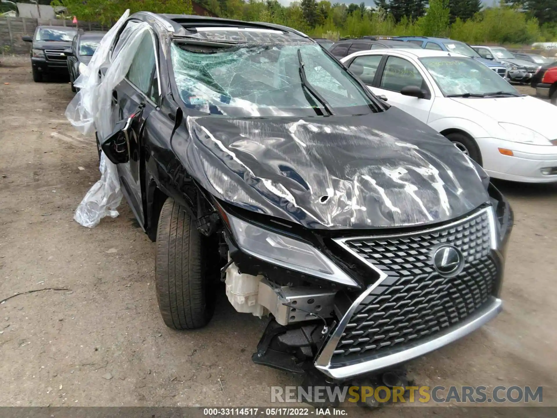 6 Photograph of a damaged car 2T2HZMDA9LC250281 LEXUS RX 2020