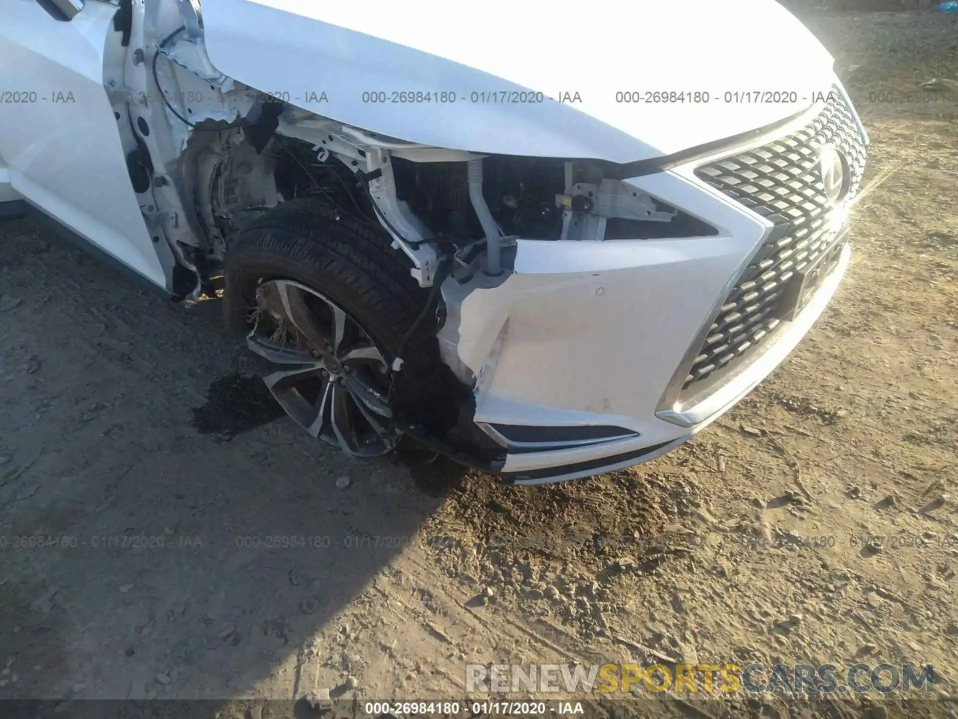 6 Photograph of a damaged car 2T2HZMDAXLC214387 LEXUS RX 2020