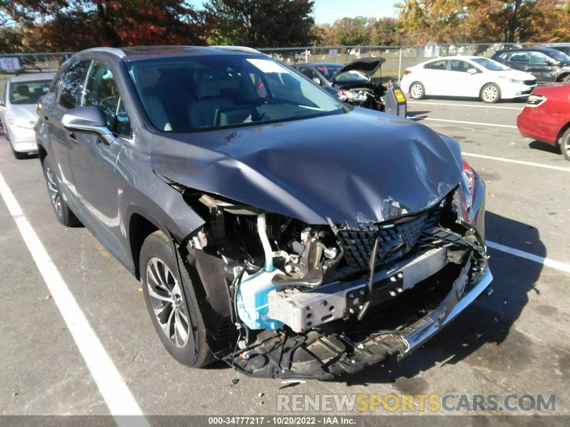 6 Photograph of a damaged car 2T2HZMDAXLC236597 LEXUS RX 2020