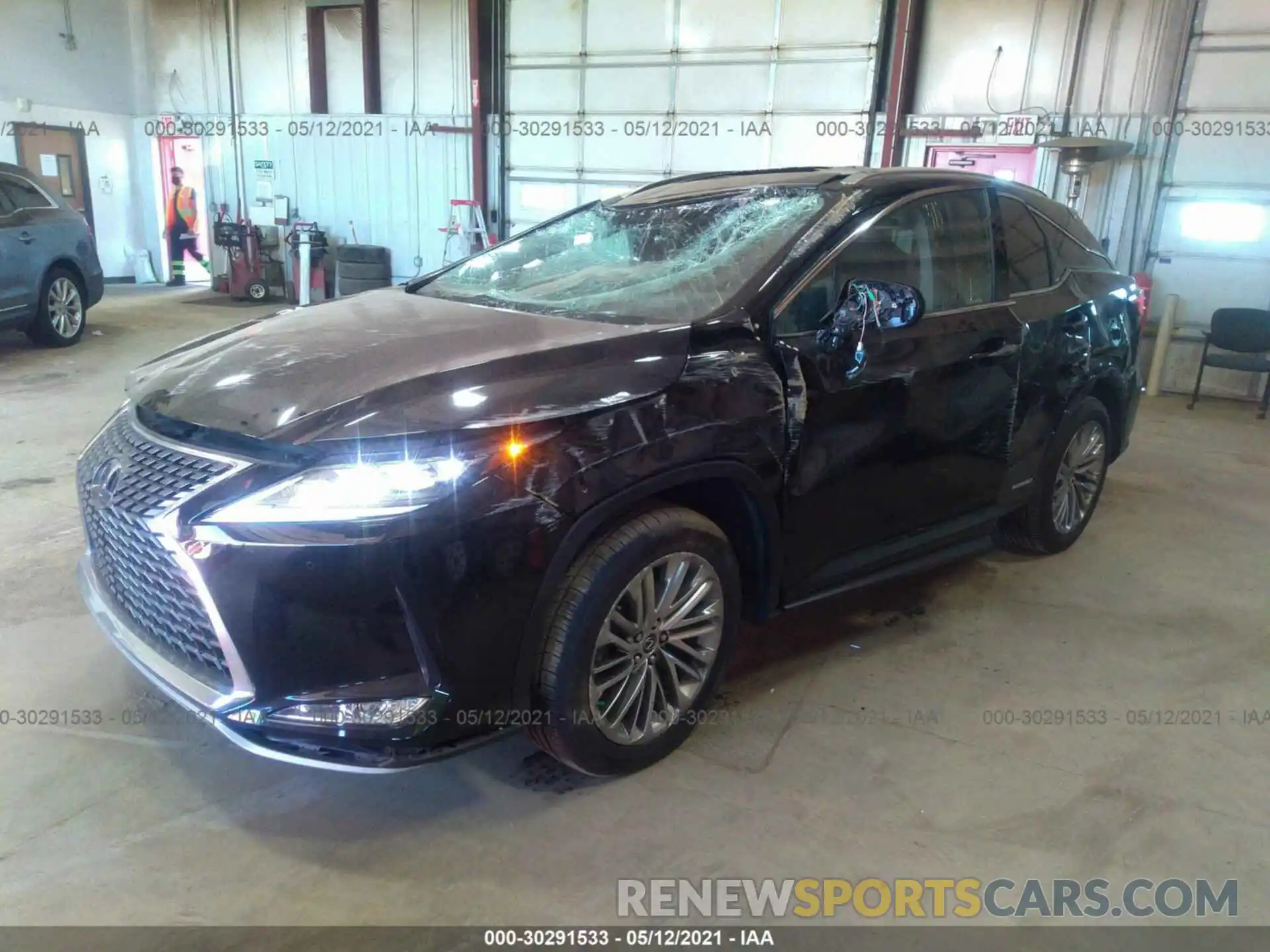 2 Photograph of a damaged car 2T2JGMDA4LC052117 LEXUS RX 2020