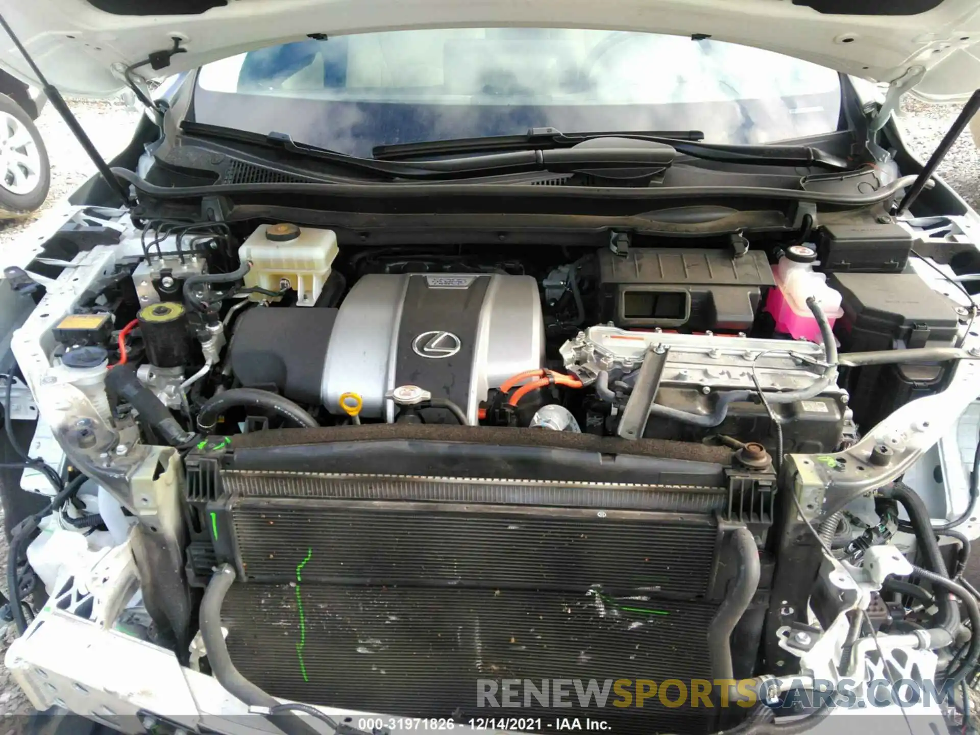 10 Photograph of a damaged car 2T2JGMDA5LC053504 LEXUS RX 2020