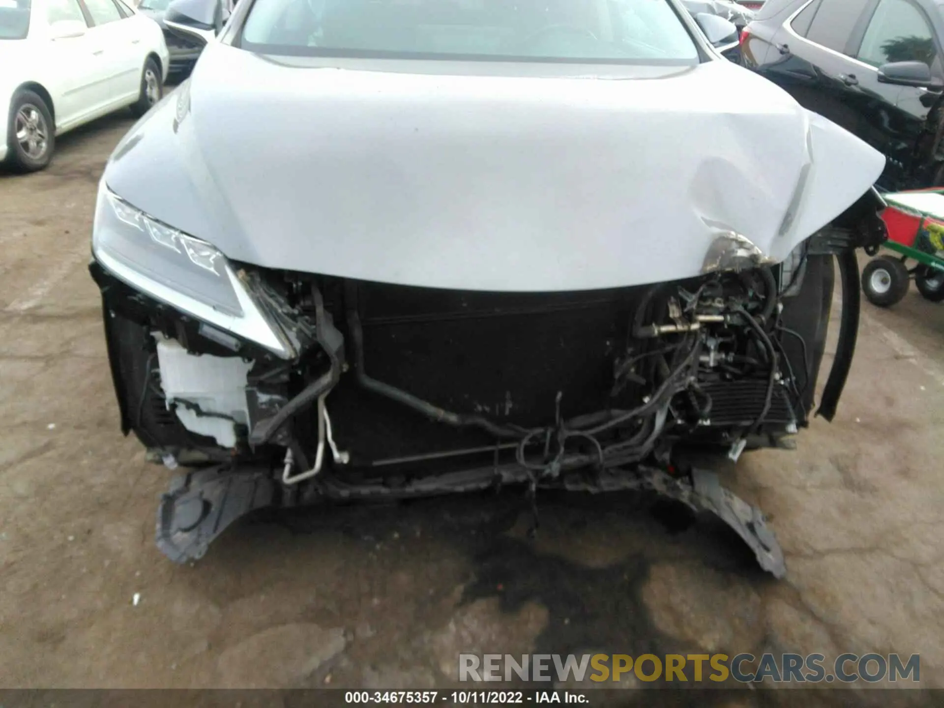 6 Photograph of a damaged car 2T2JGMDA8LC048748 LEXUS RX 2020