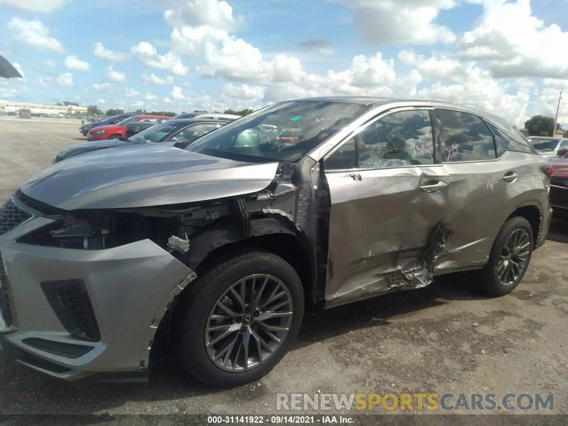 6 Photograph of a damaged car 2T2SZMAA5LC176447 LEXUS RX 2020