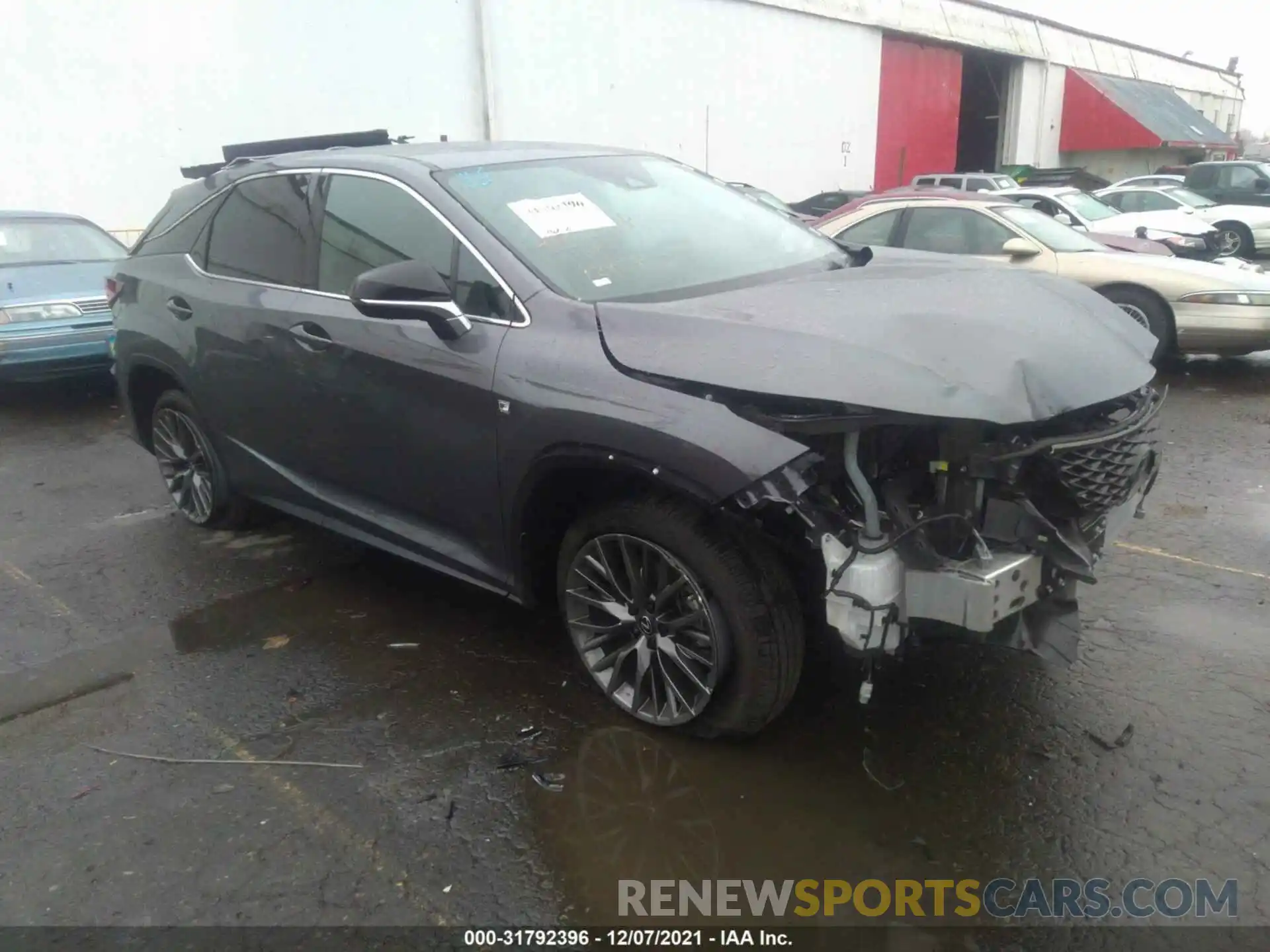 1 Photograph of a damaged car 2T2SZMDA5LC212858 LEXUS RX 2020