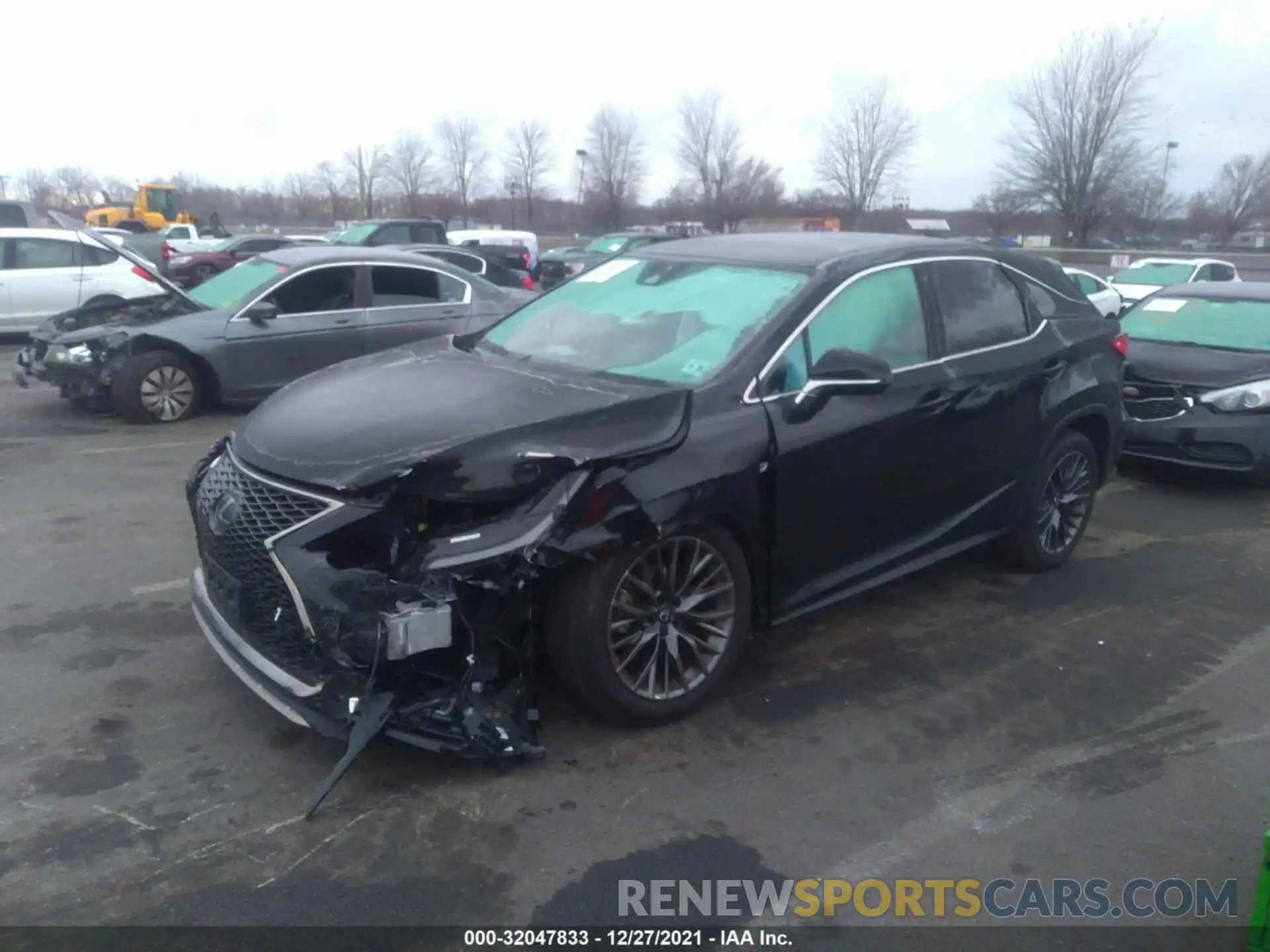 2 Photograph of a damaged car 2T2SZMDA7LC256005 LEXUS RX 2020