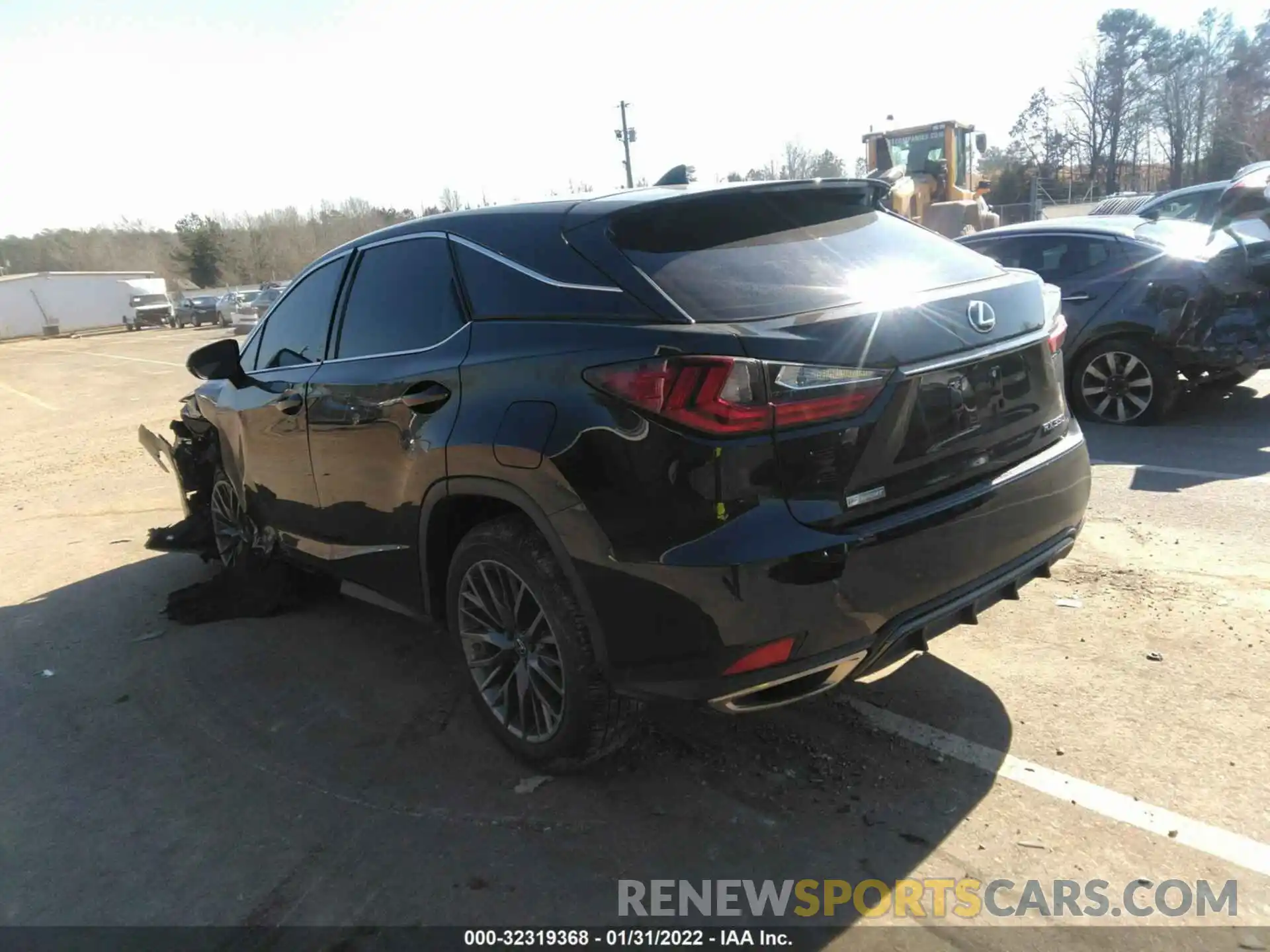 3 Photograph of a damaged car 2T2SZMDAXLC243135 LEXUS RX 2020