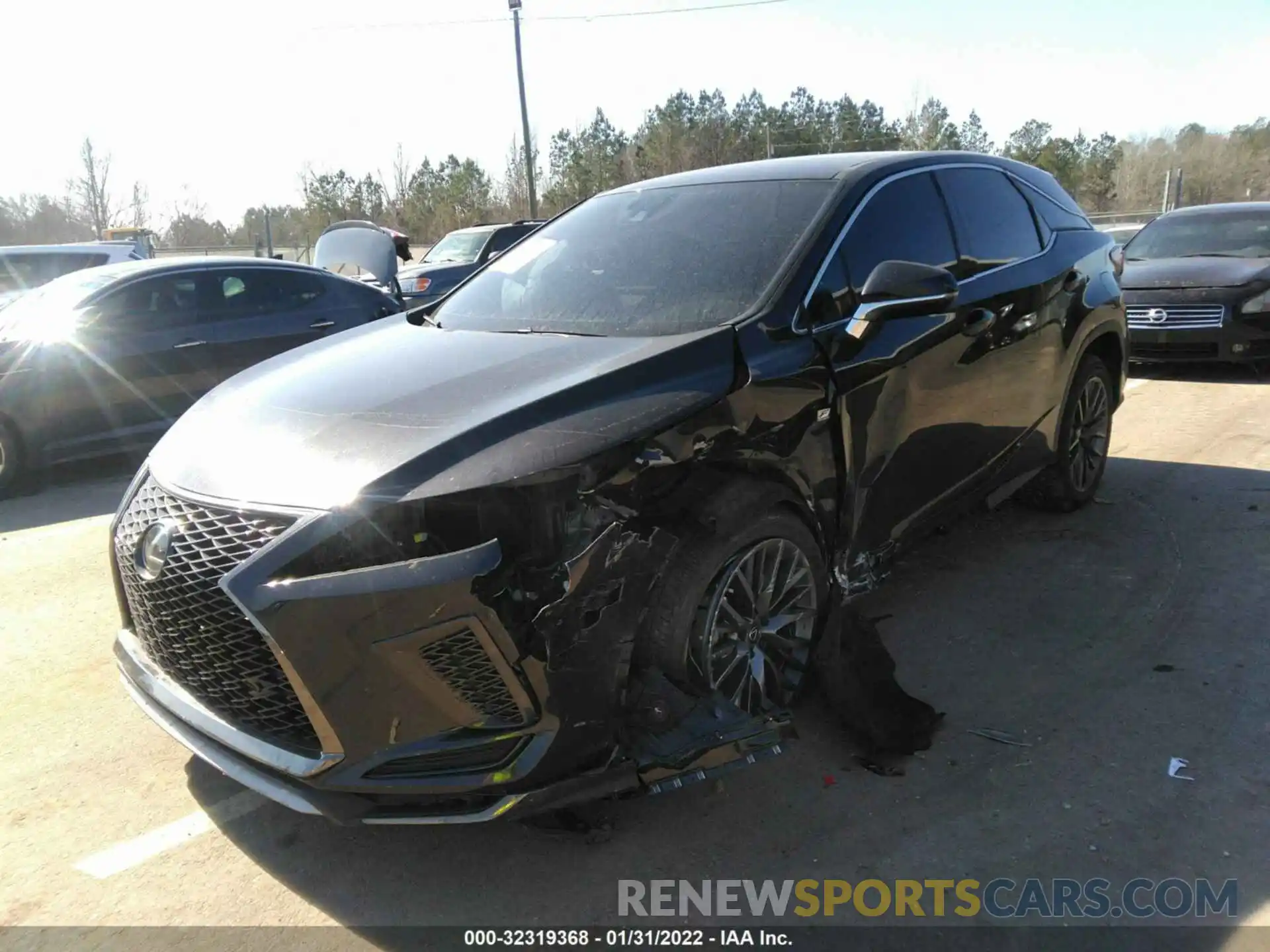 6 Photograph of a damaged car 2T2SZMDAXLC243135 LEXUS RX 2020