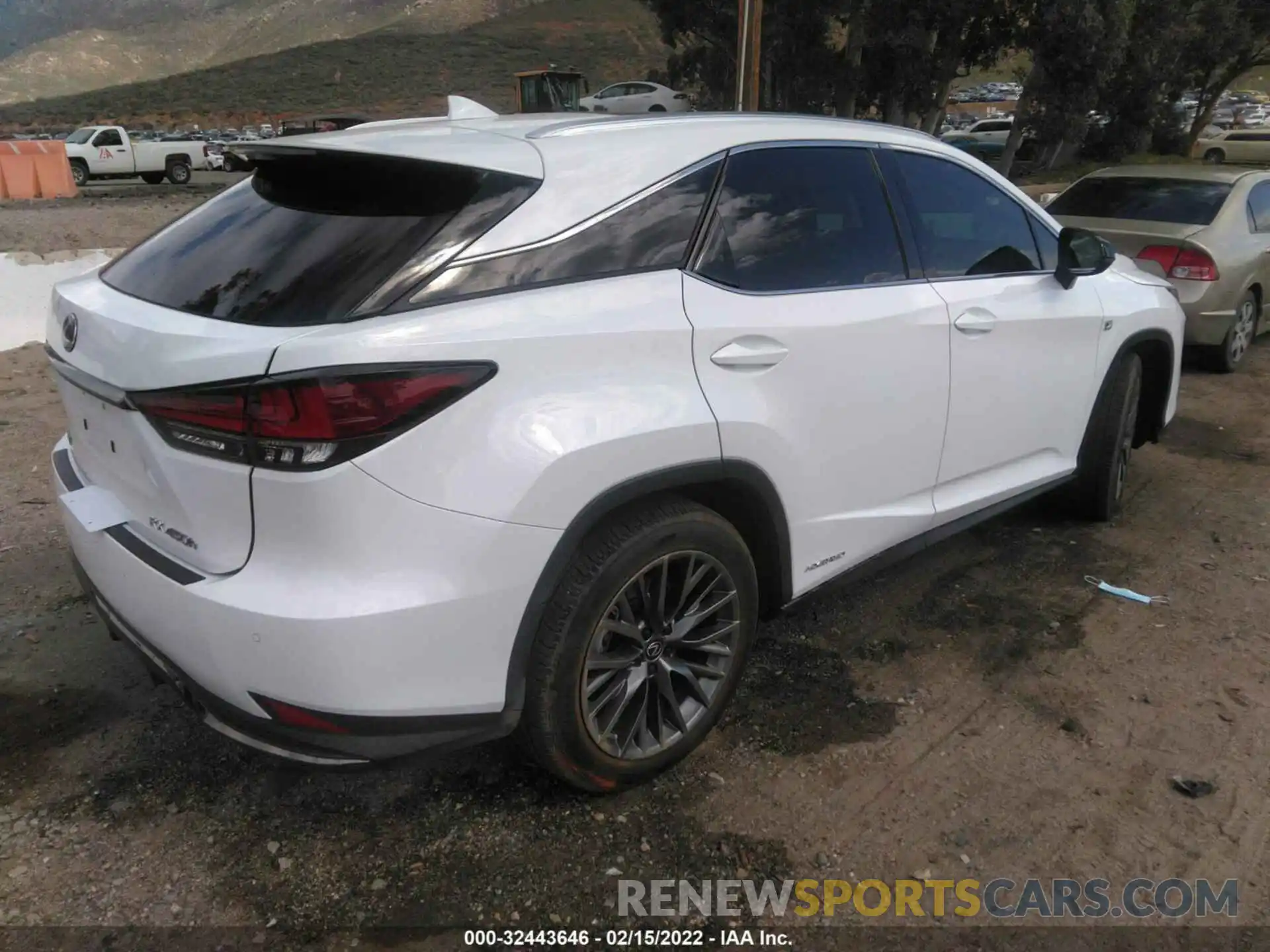 4 Photograph of a damaged car 2T2YGMDA2LC046993 LEXUS RX 2020