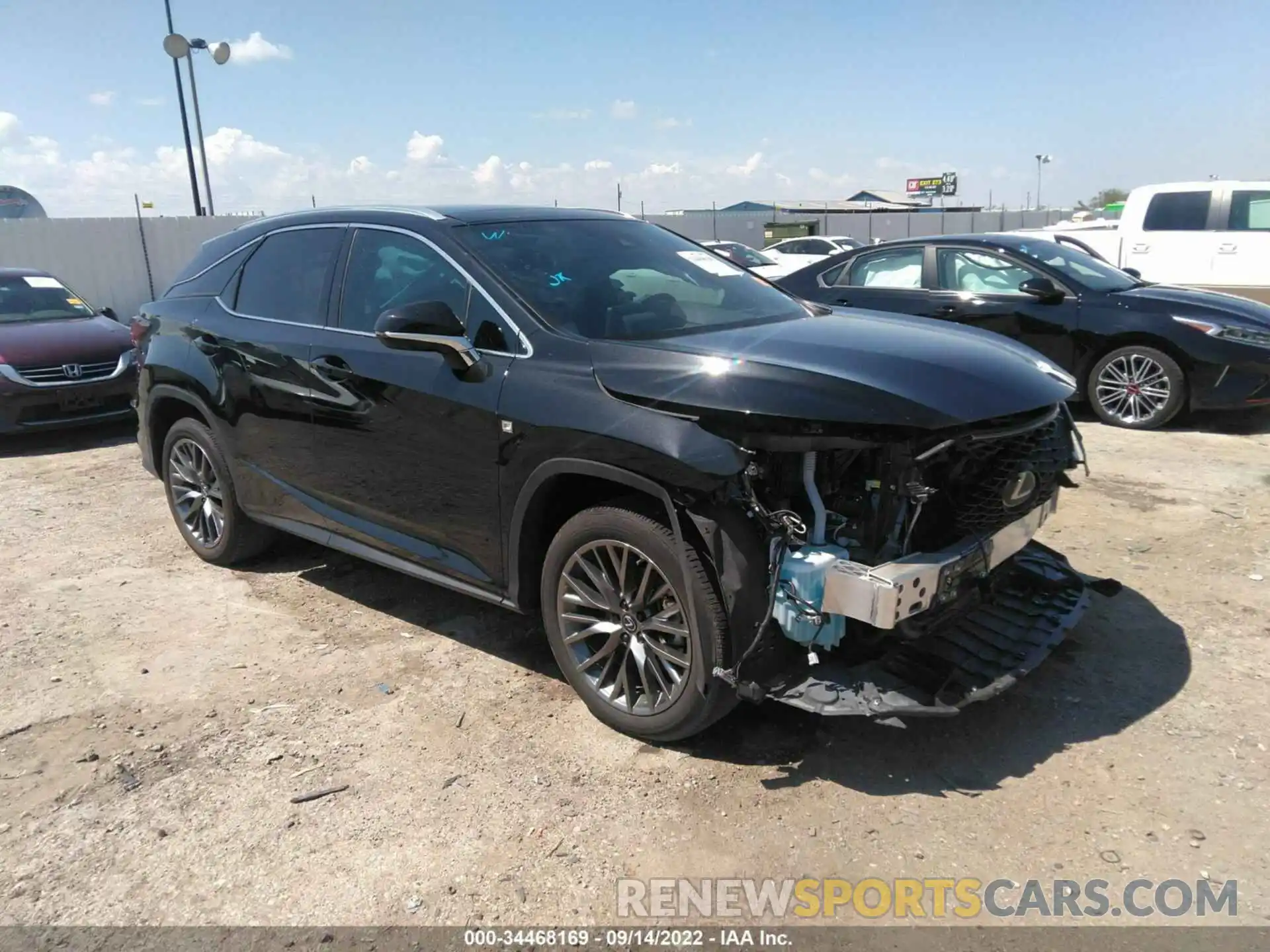 1 Photograph of a damaged car 2T2YZMDA3LC252902 LEXUS RX 2020