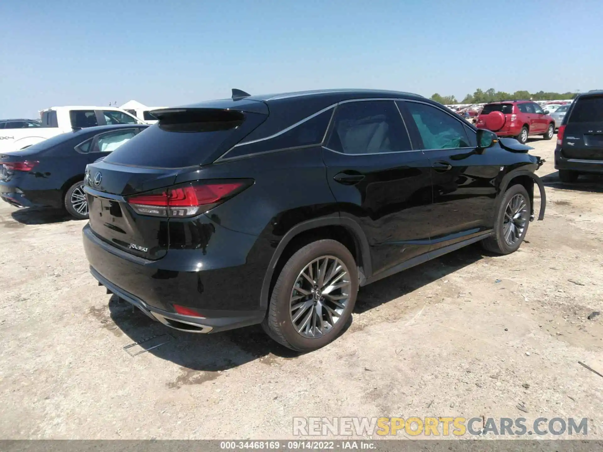 4 Photograph of a damaged car 2T2YZMDA3LC252902 LEXUS RX 2020